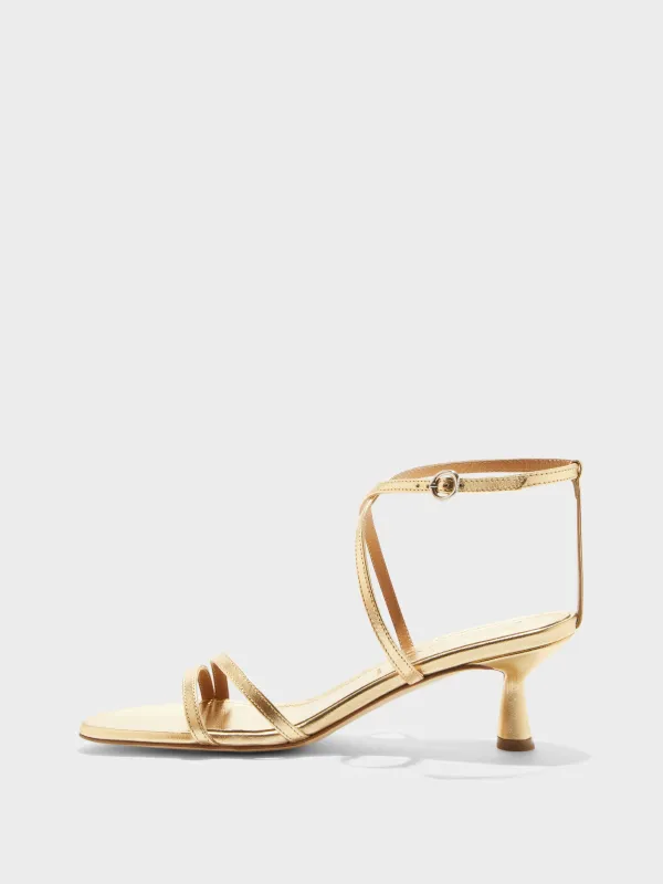 Maeve Leather Stiletto Sandals sold by Aeyde