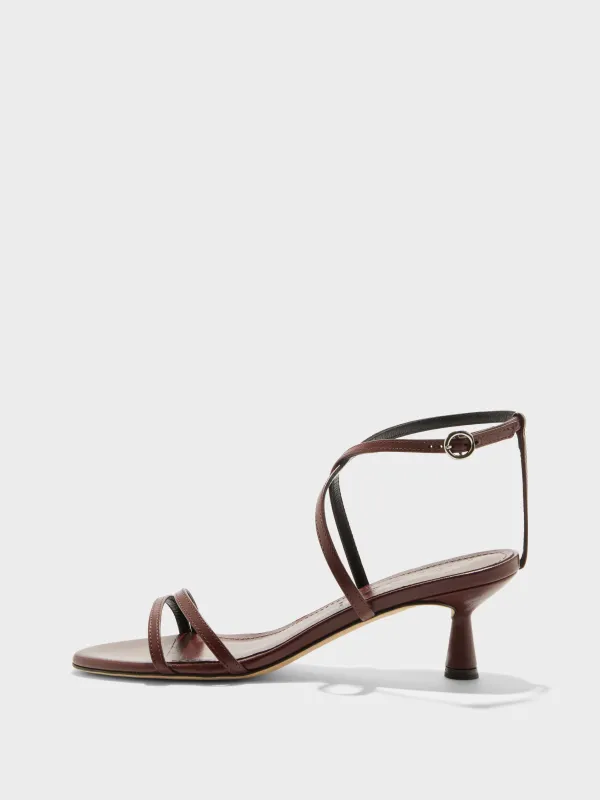 Maeve Leather Stiletto Sandals sold by Aeyde