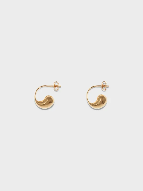 Gus 18kt Gold-Plated Earrings made by Aeyde