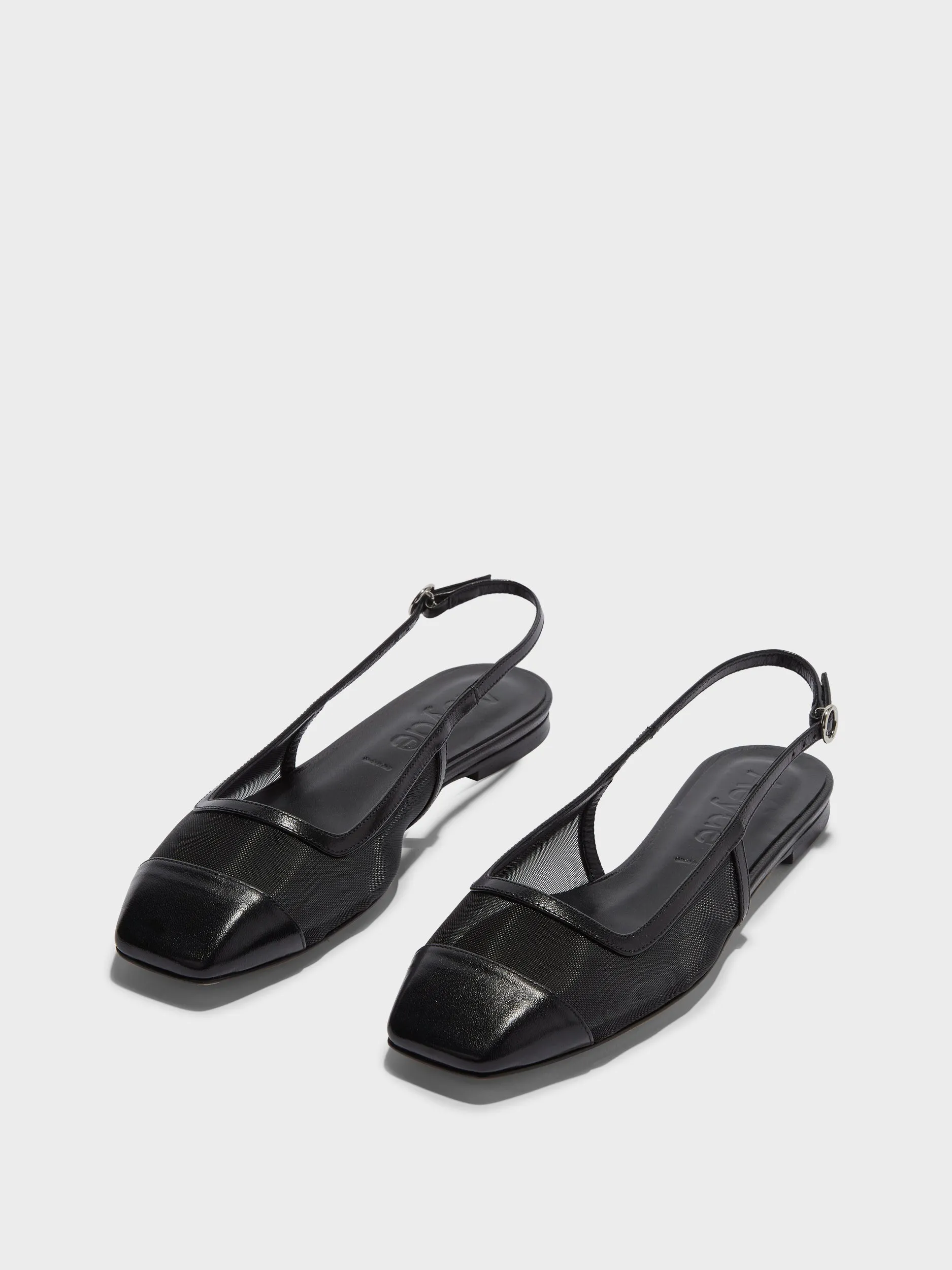 Geraldine Mesh Toe-Cap Slingbacks sold by Aeyde product image thumbnail 2