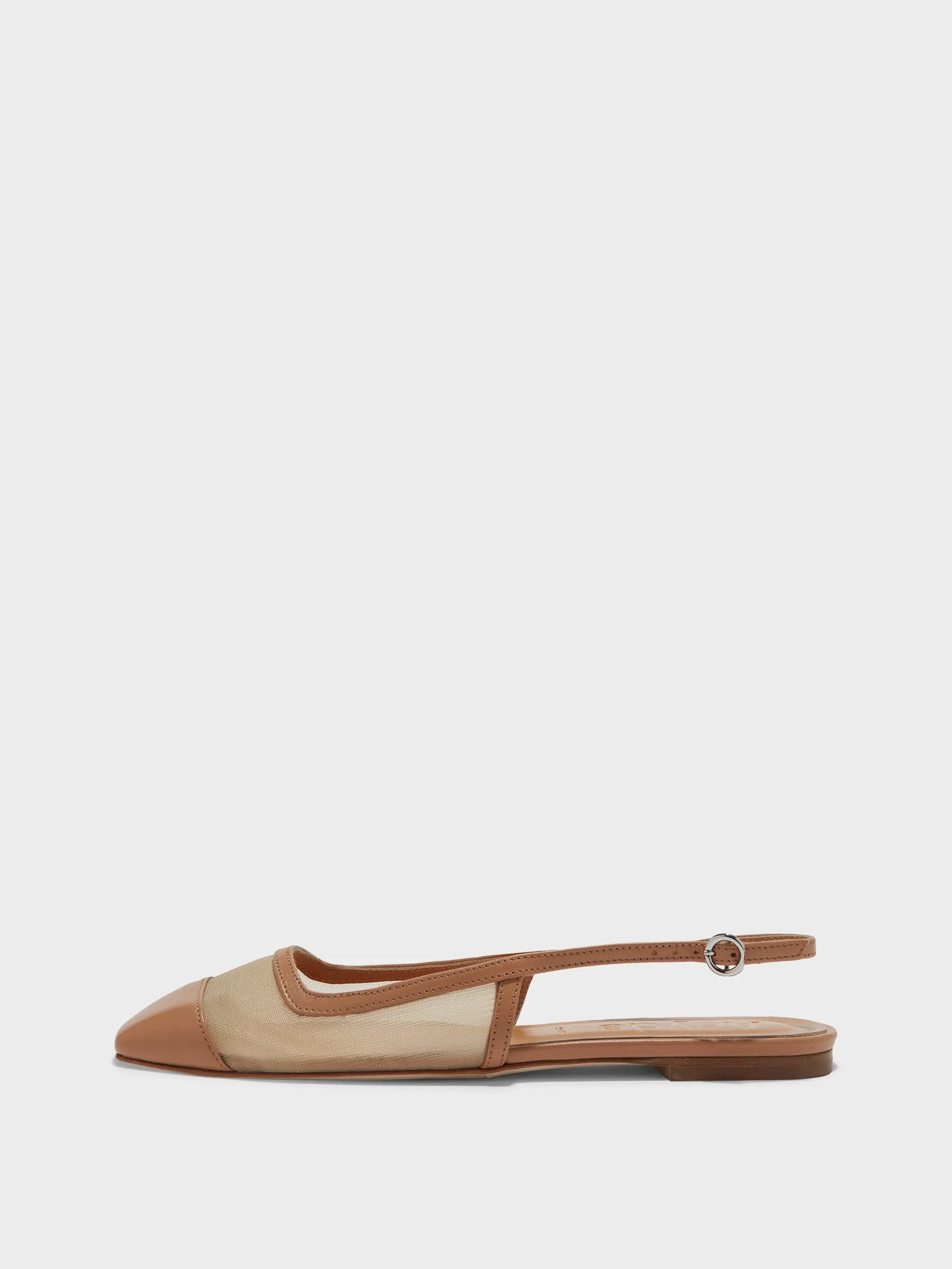 Geraldine Mesh Toe-Cap Slingbacks sold by Aeyde