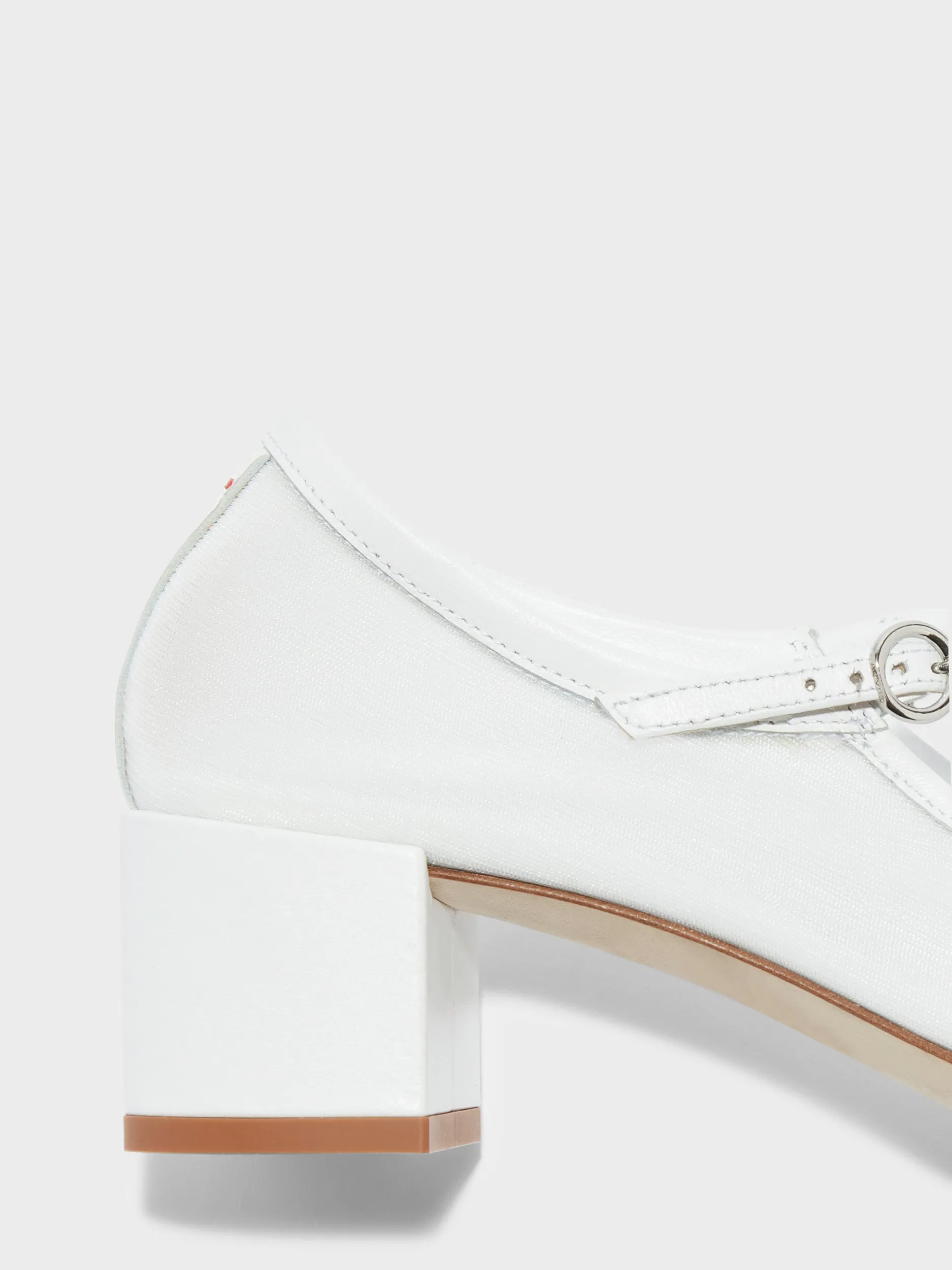Aline Mesh Mary-Jane Pumps sold by Aeyde product image thumbnail 4