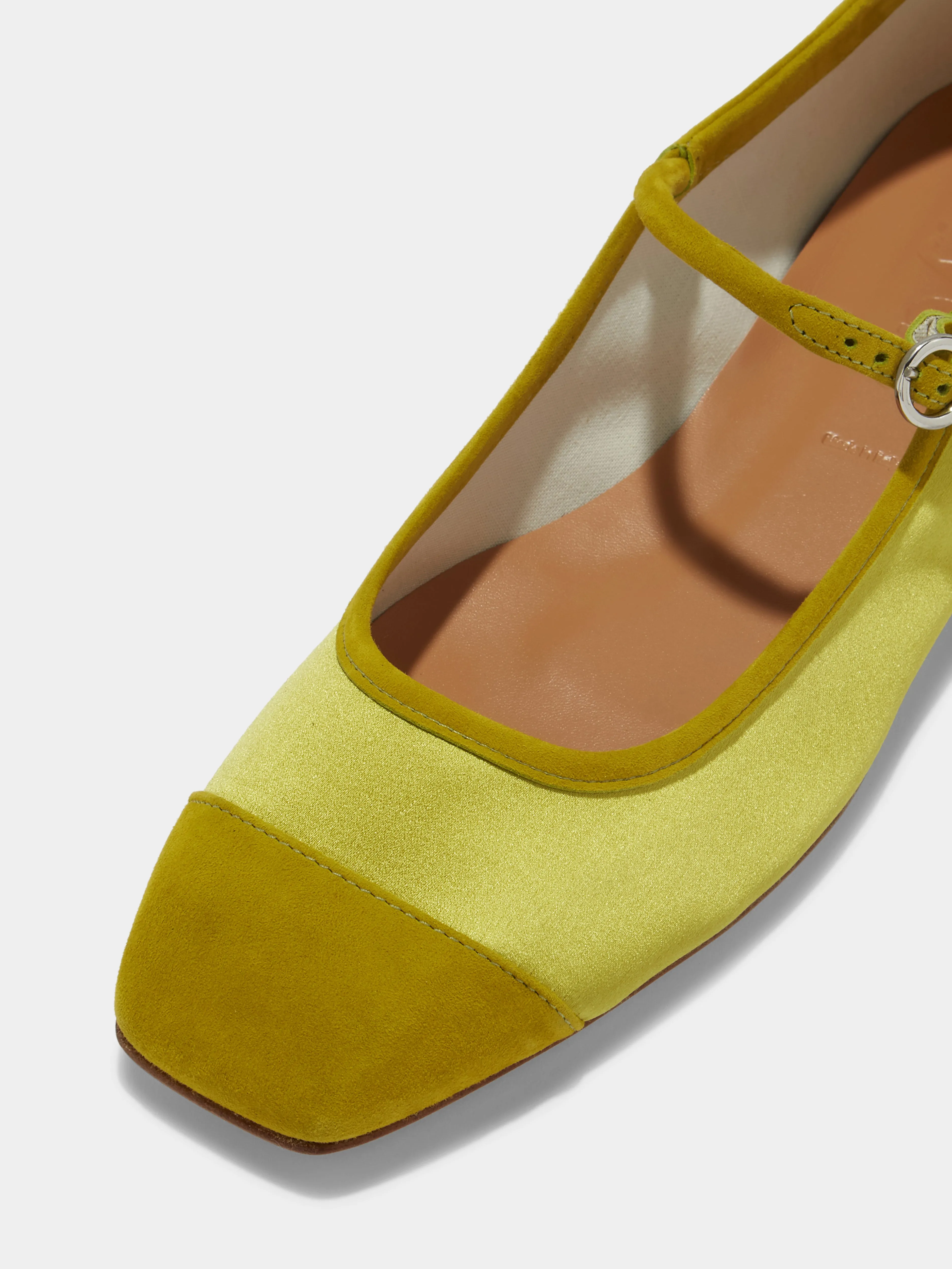 Uma Satin Toe-Cap Mary-Jane Flats sold by Aeyde product image thumbnail 3