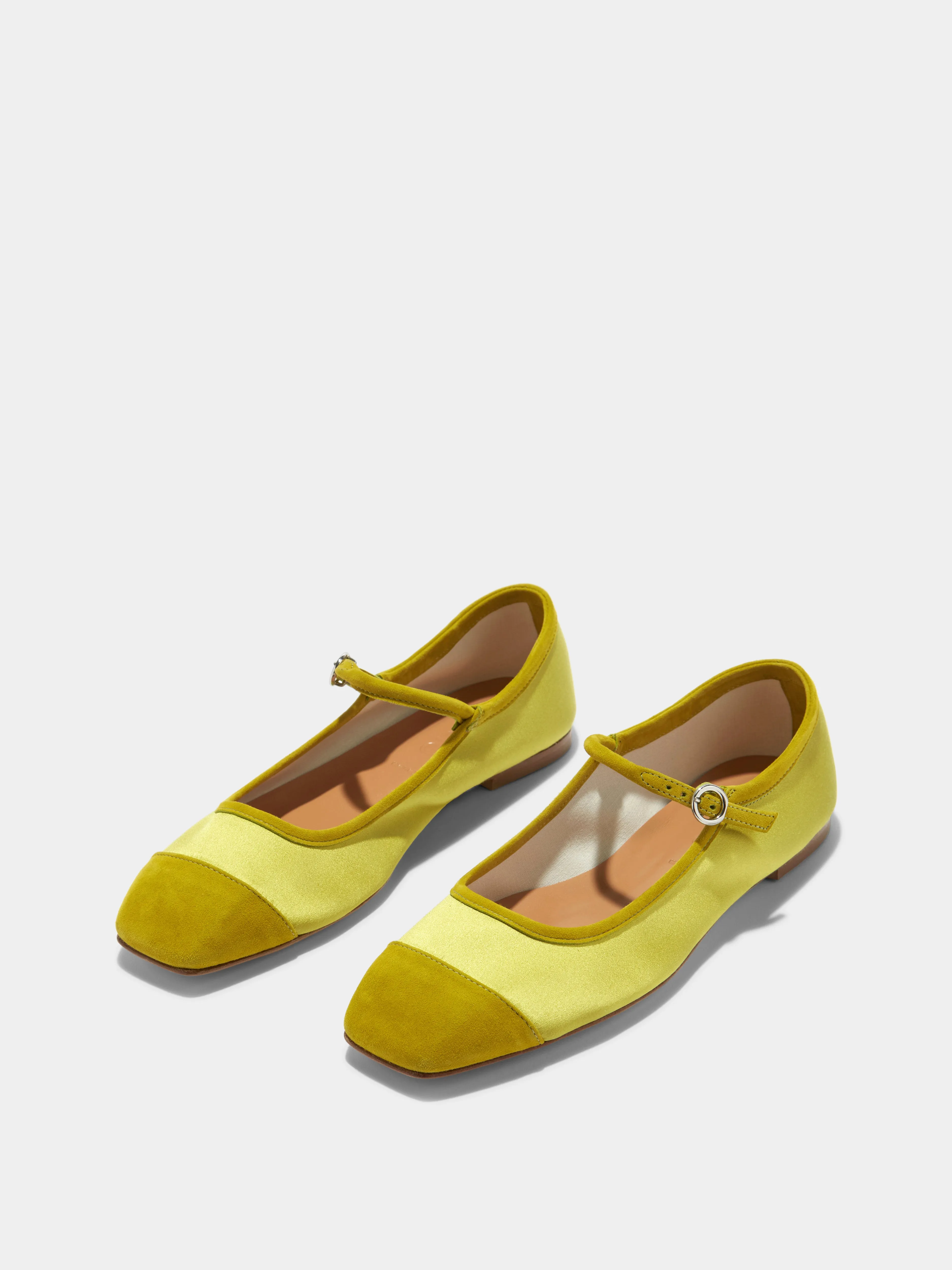 Uma Satin Toe-Cap Mary-Jane Flats sold by Aeyde product image thumbnail 2