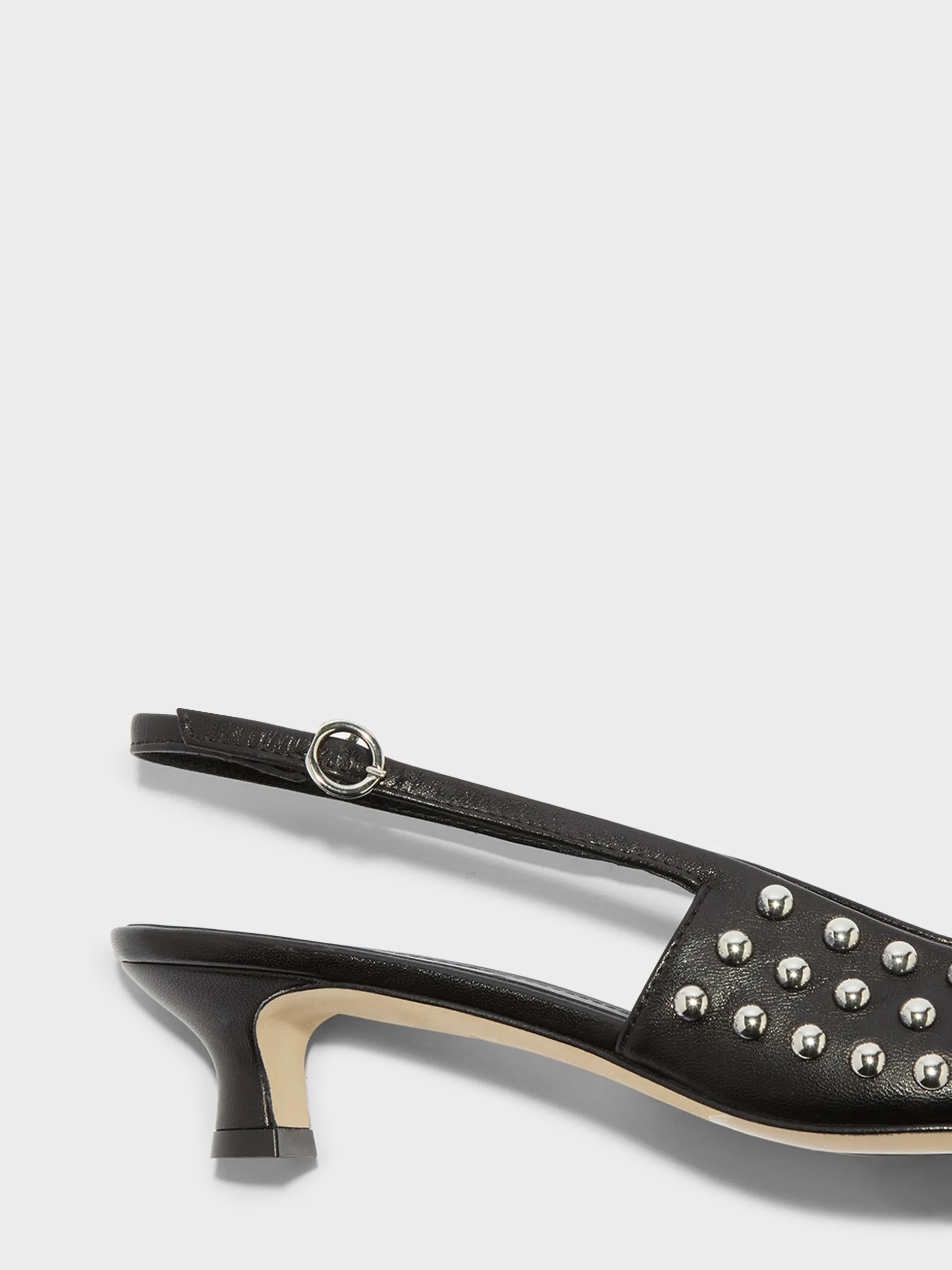 Catrina Studded Slingback Pumps sold by Aeyde product image thumbnail 4