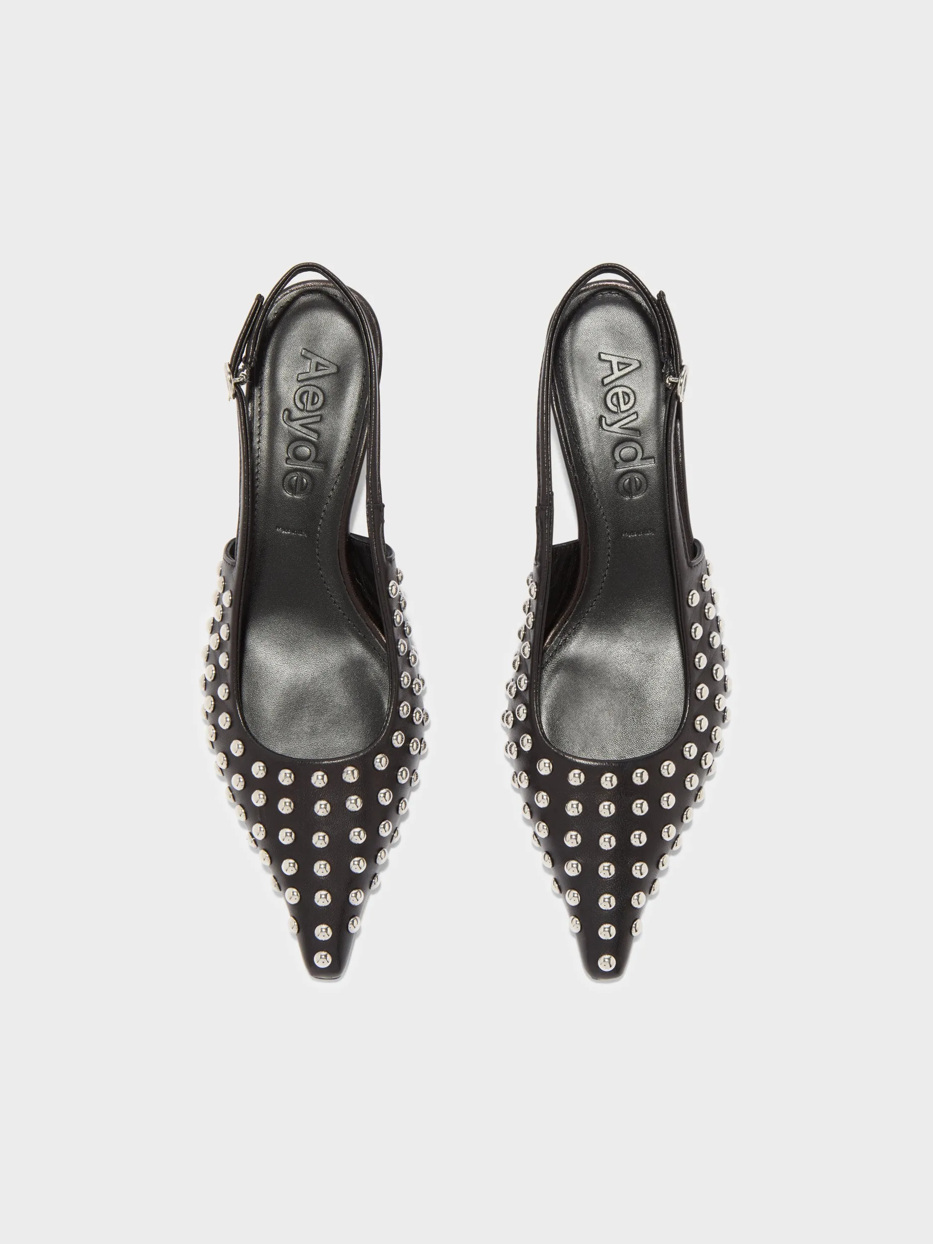 Catrina Studded Slingback Pumps sold by Aeyde product image thumbnail 5
