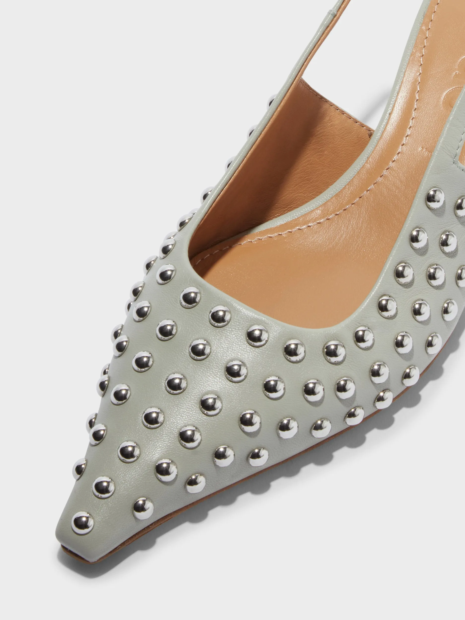 Catrina Studded Slingback Pumps sold by Aeyde product image thumbnail 3