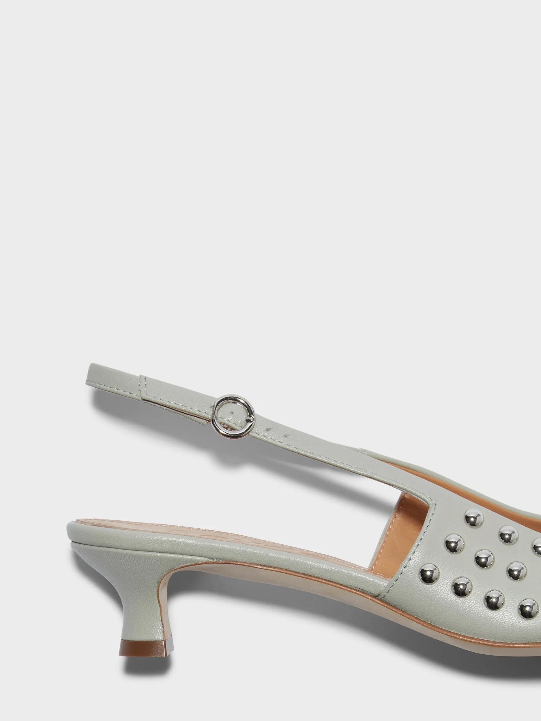 Catrina Studded Slingback Pumps sold by Aeyde product image thumbnail 4