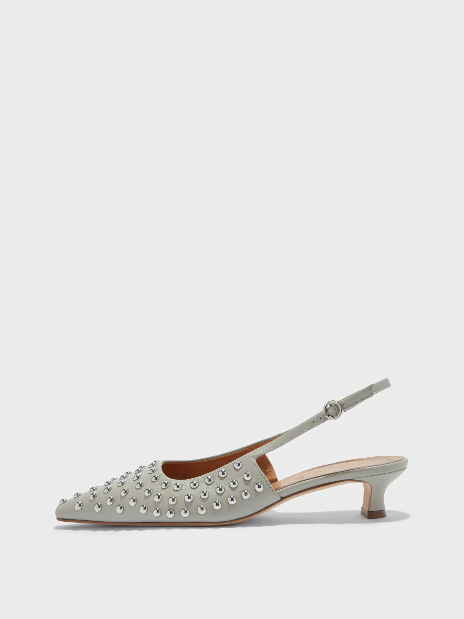 Catrina Studded Slingback Pumps sold by Aeyde