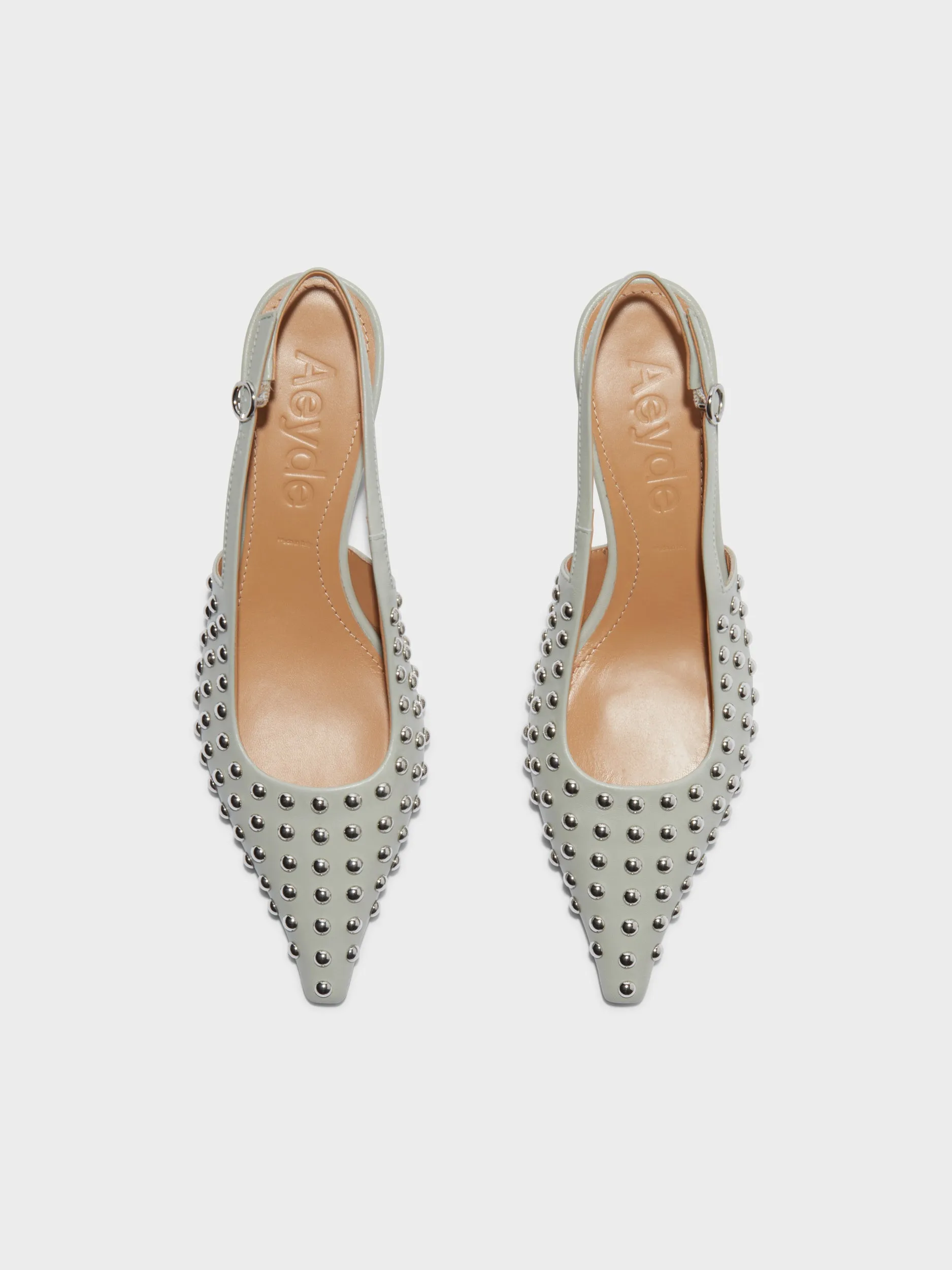 Catrina Studded Slingback Pumps sold by Aeyde product image thumbnail 5