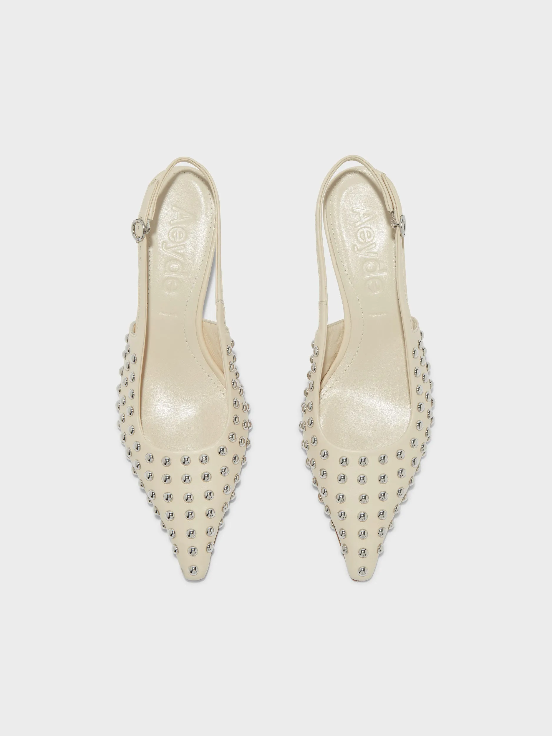Catrina Studded Slingback Pumps sold by Aeyde product image thumbnail 5