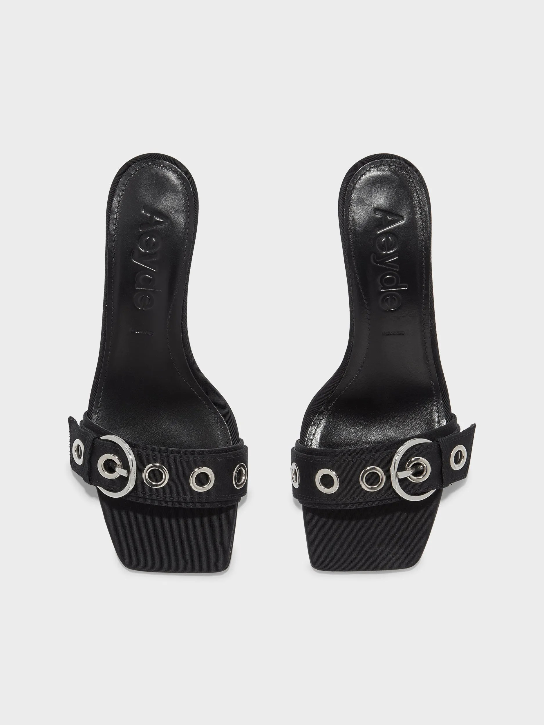 Ilvy Eyelet Grosgrain Mules sold by Aeyde product image thumbnail 5