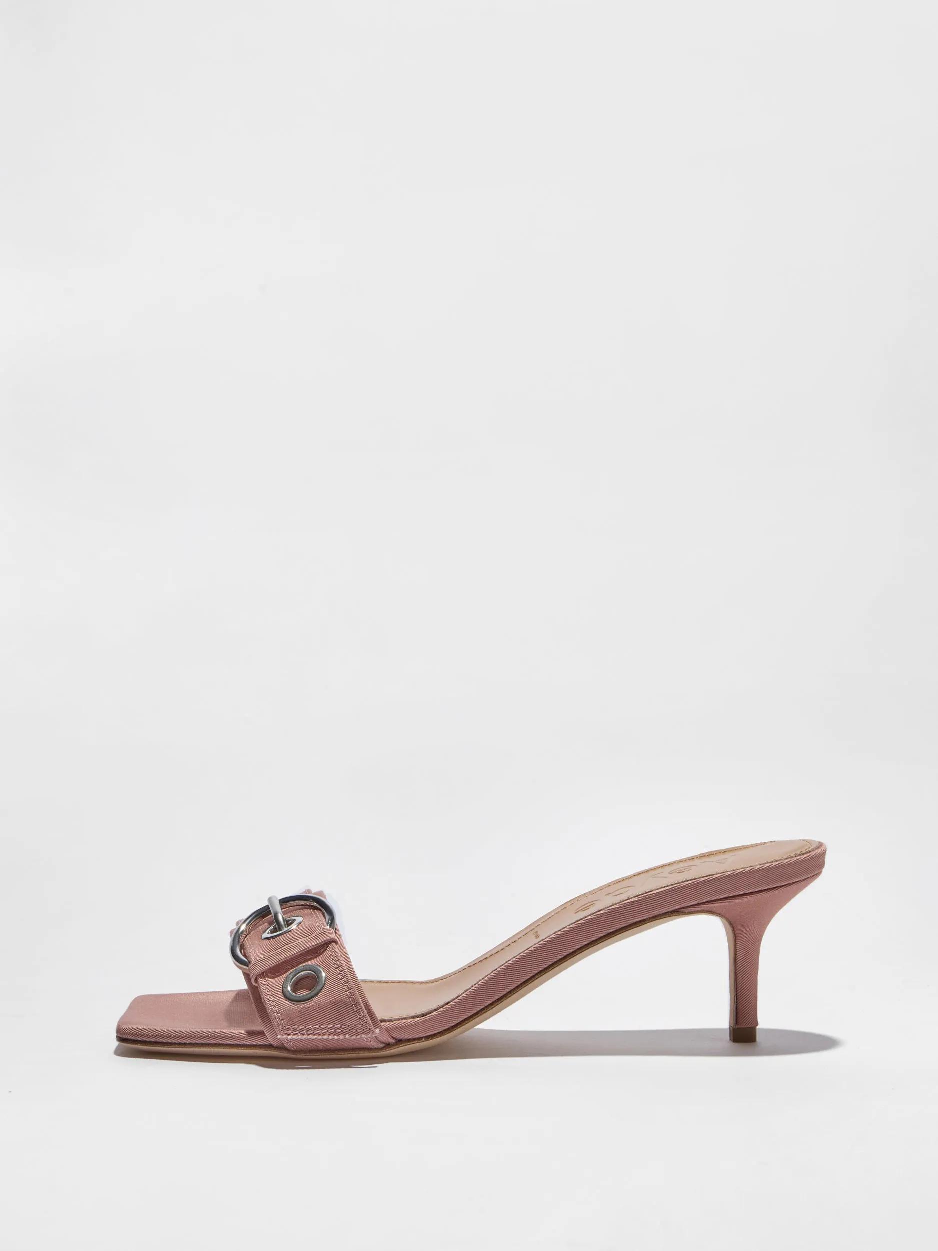 Ilvy Eyelet Grosgrain Mules sold by Aeyde