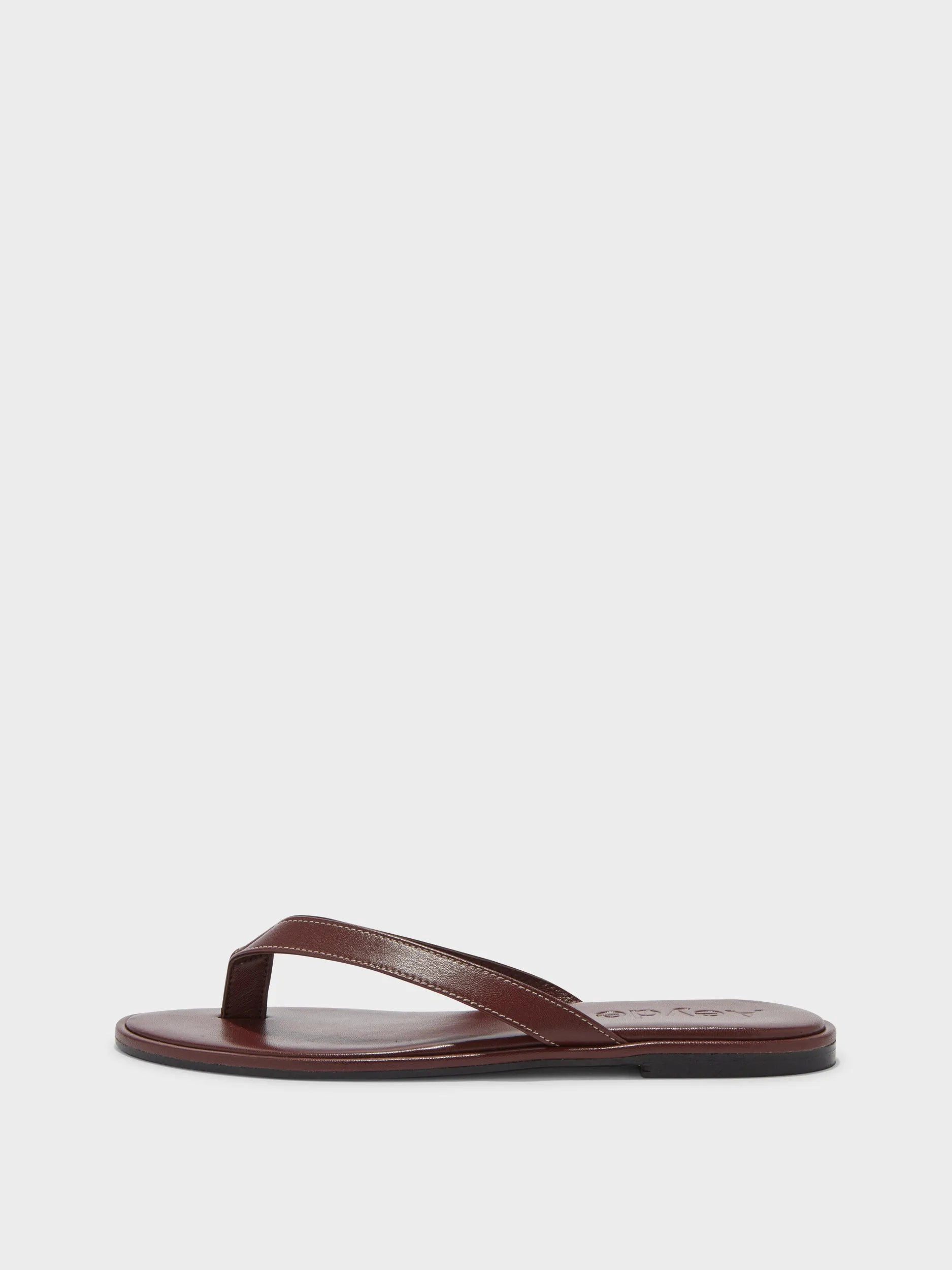 Melody Leather Thong Sandal sold by Aeyde