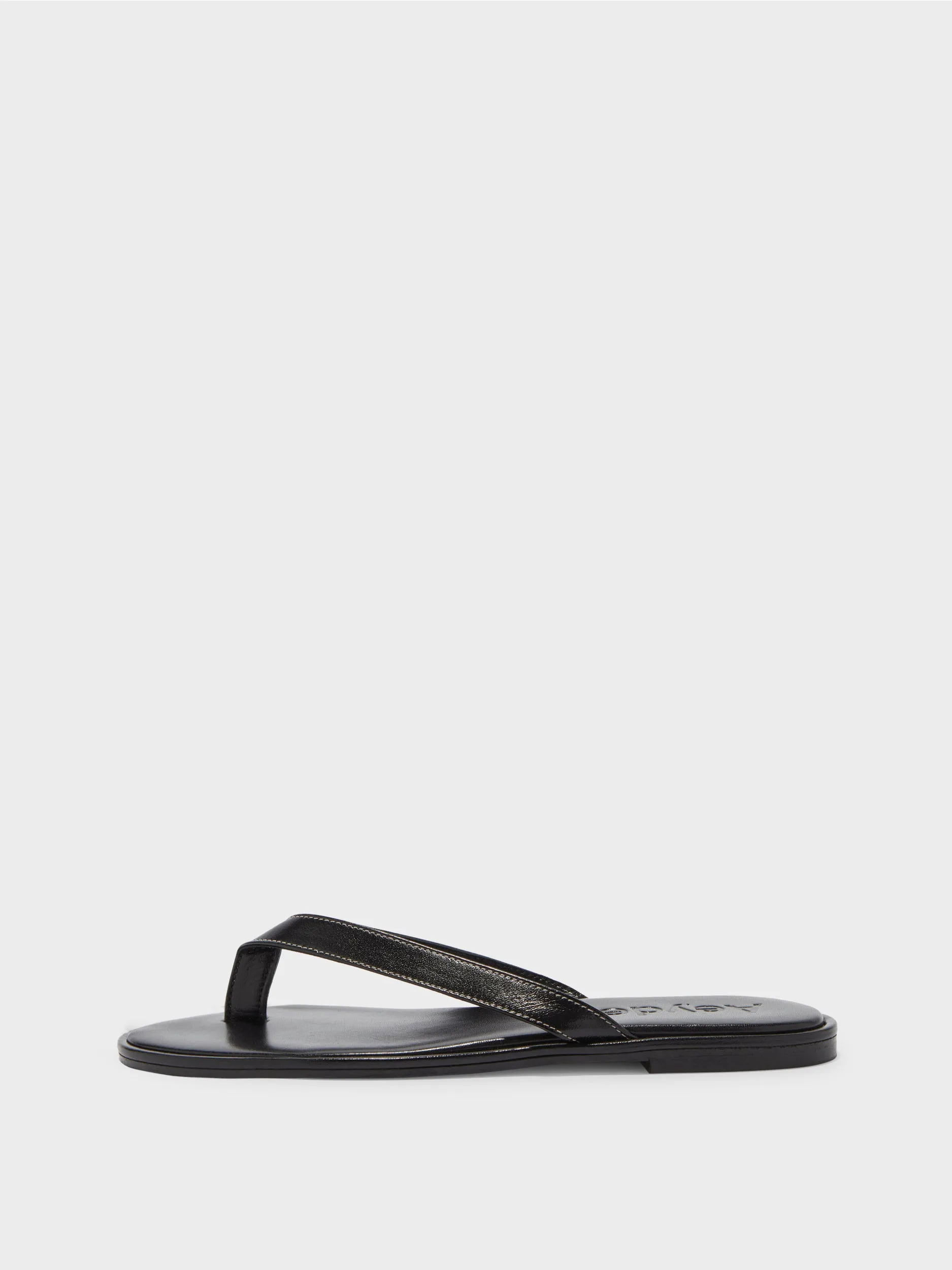Melody Leather Thong Sandal sold by Aeyde