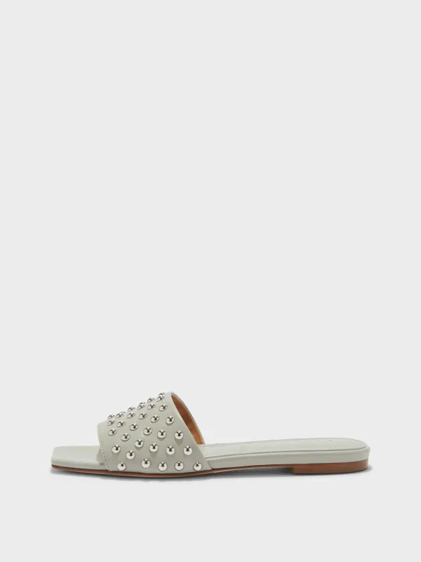 Anna Studded Leather Sandals sold by Aeyde