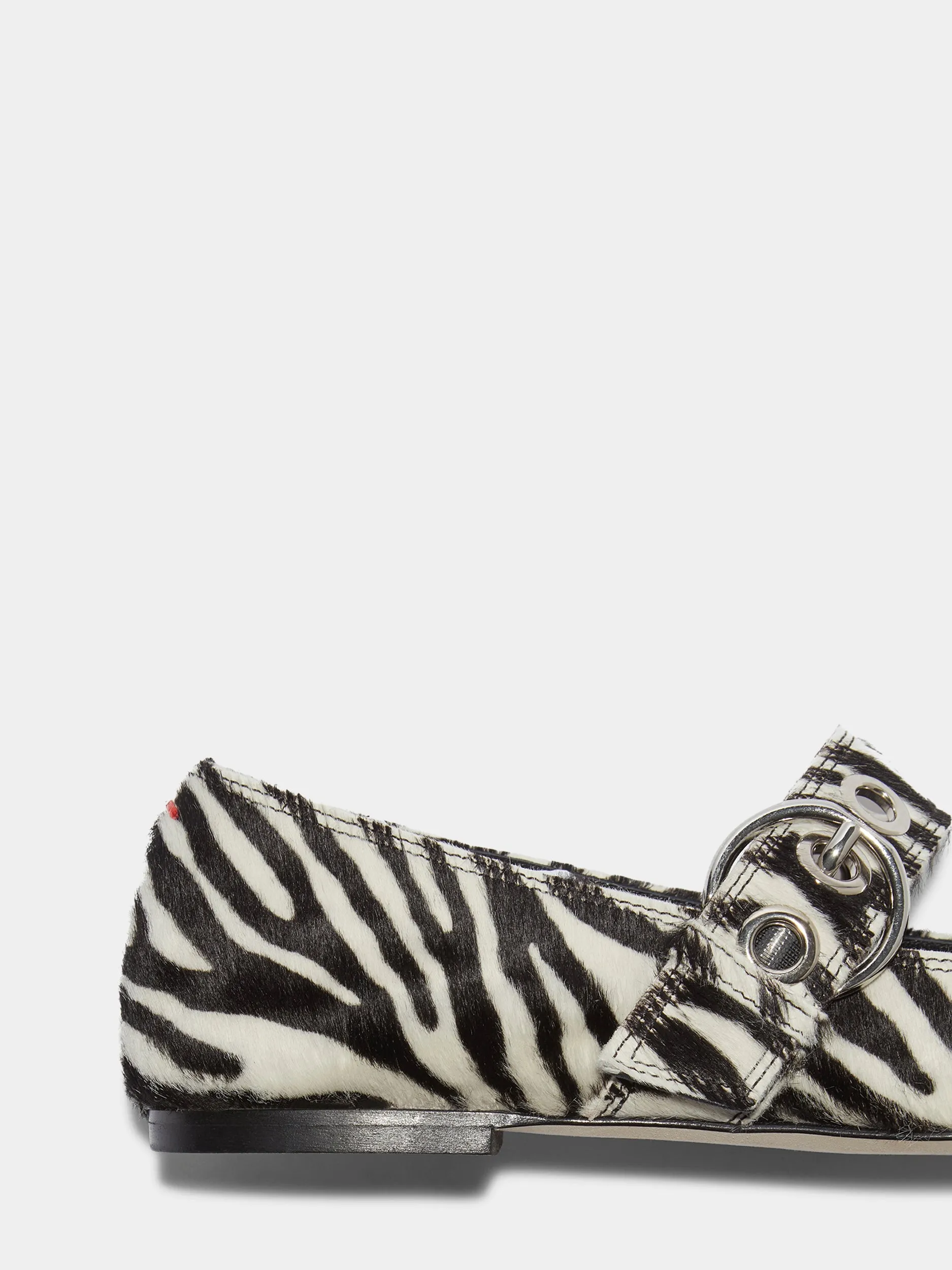 Uma Eyelet Pony Hair Mary-Janes sold by Aeyde product image thumbnail 4