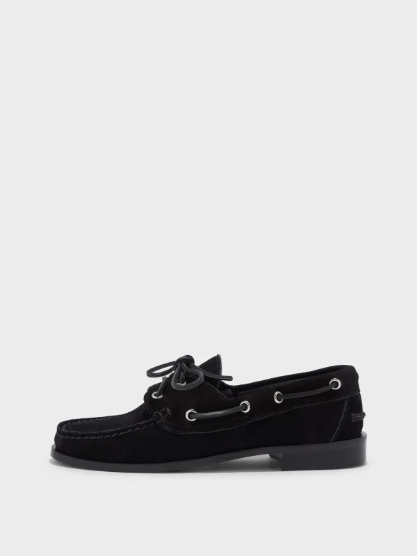 Harris Suede Mocassin Flats sold by Aeyde