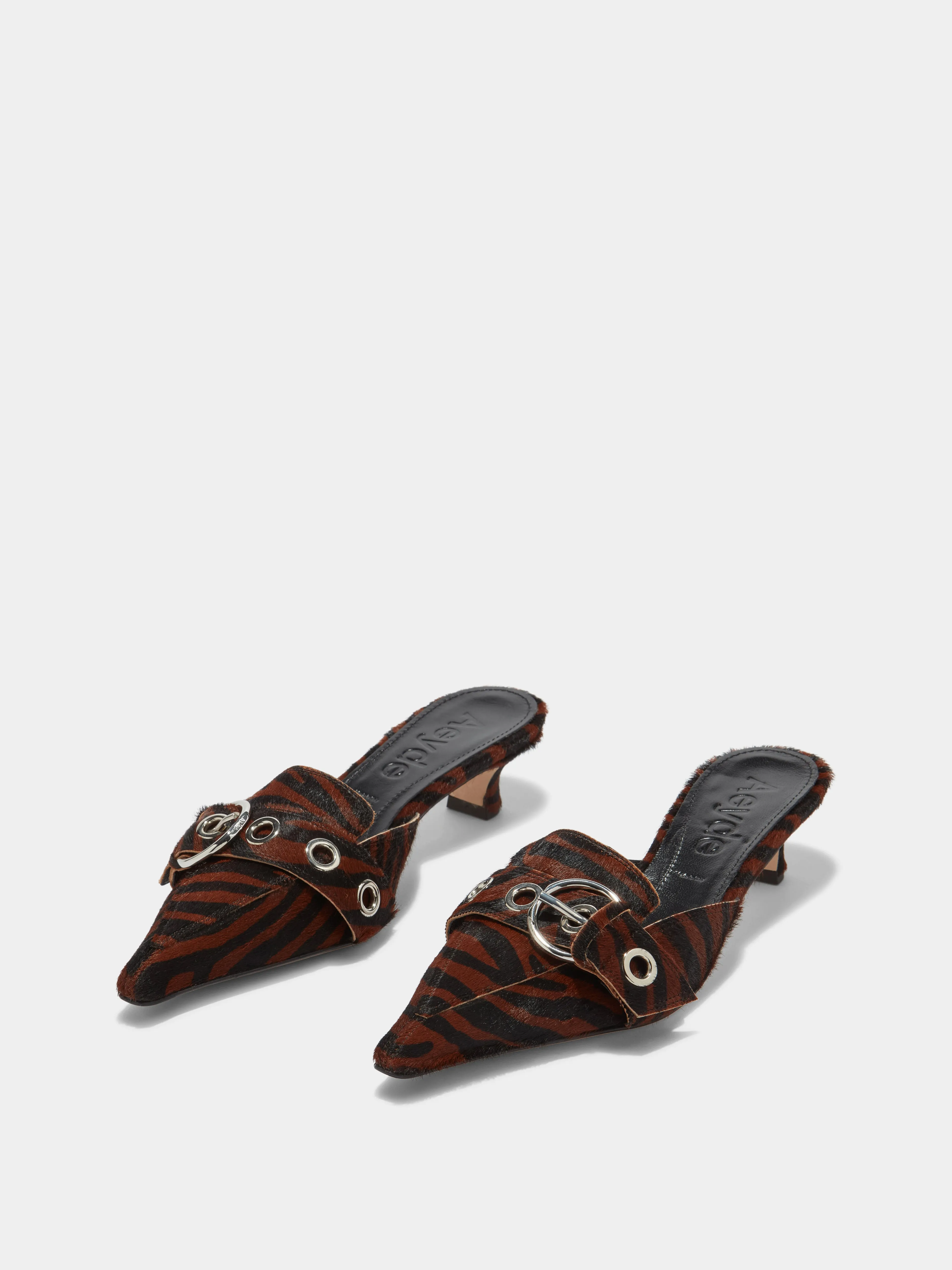 Danielle Pony Hair Mules sold by Aeyde product image thumbnail 2