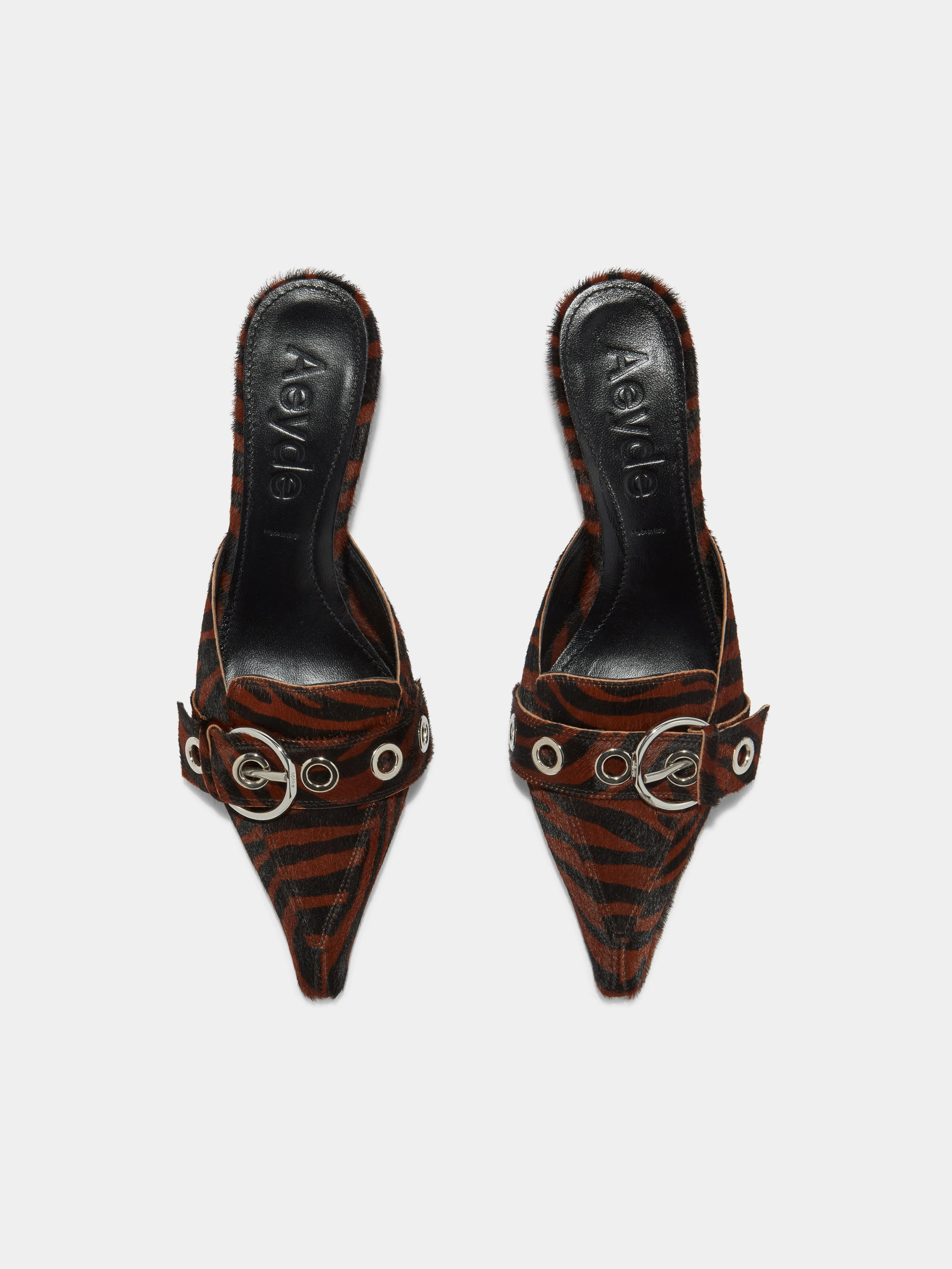 Danielle Pony Hair Mules sold by Aeyde product image thumbnail 5