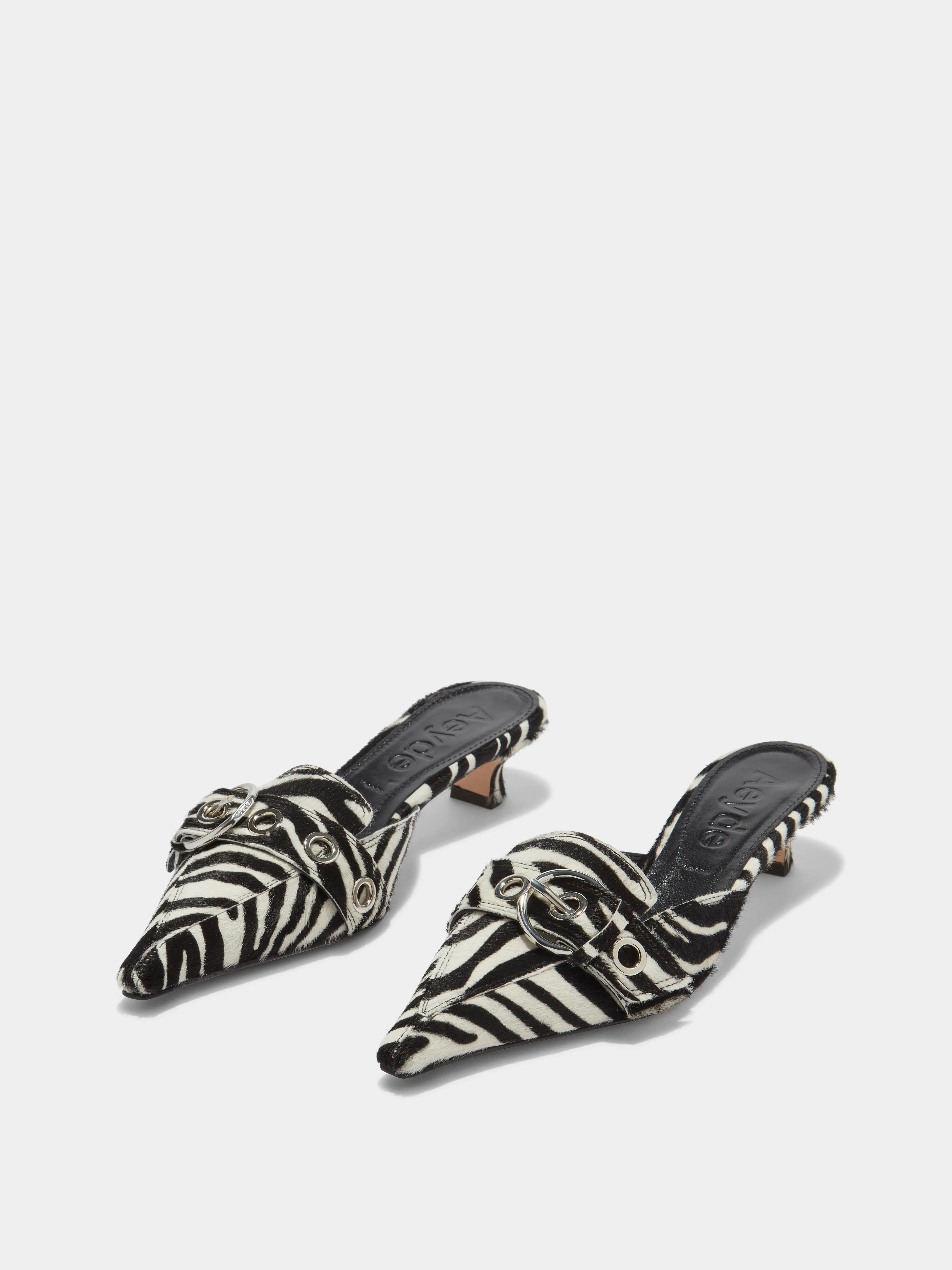 Danielle Pony Hair Mules sold by Aeyde product image thumbnail 2