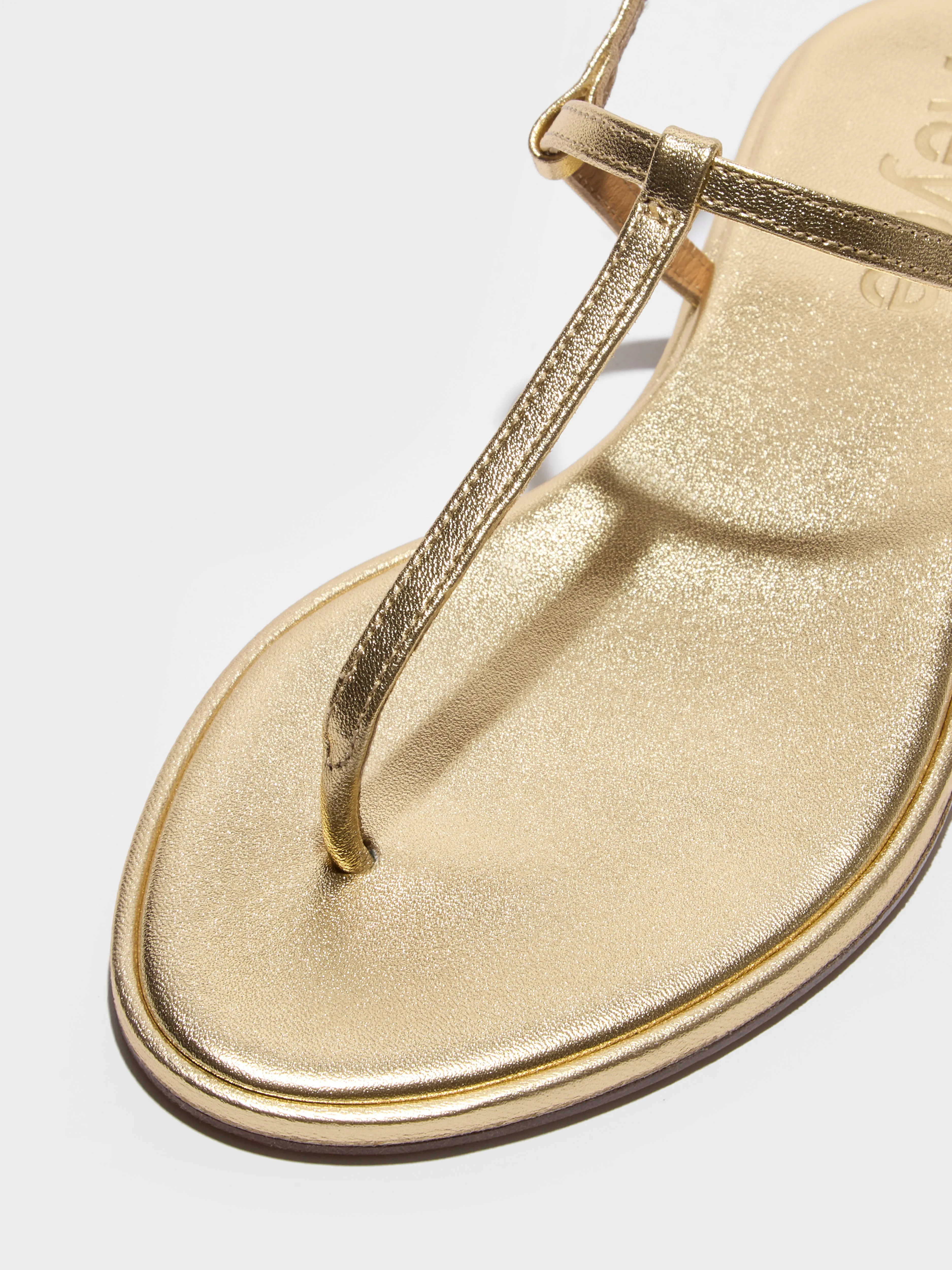 Nala Leather Toe-Post Sandals sold by Aeyde product image thumbnail 3