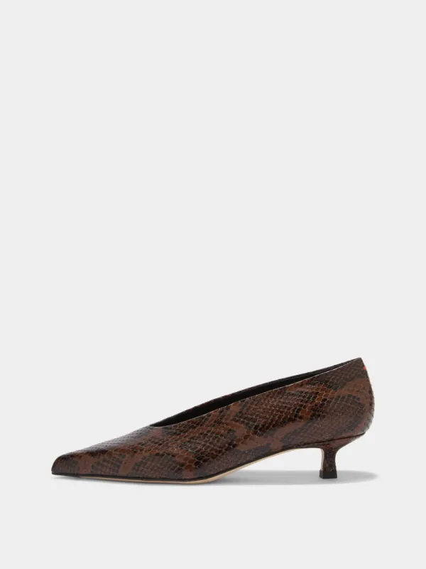 Clara Pointed-Toe Pumps sold by Aeyde