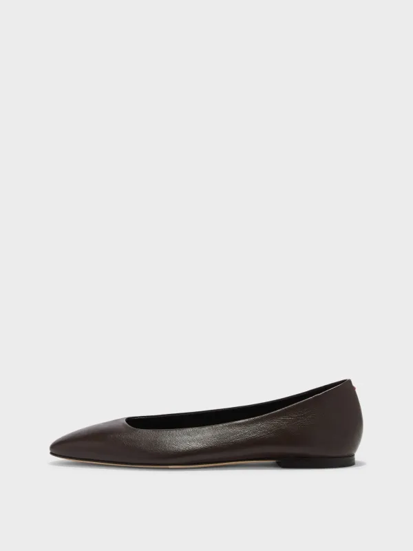 Ellie Almond-Toe Flats sold by Aeyde
