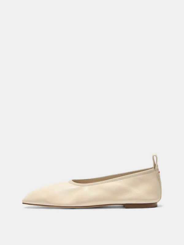 Nomi Ruched Flats sold by Aeyde
