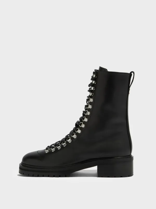 Aspen Lace-Up Ankle Boots made by Aeyde