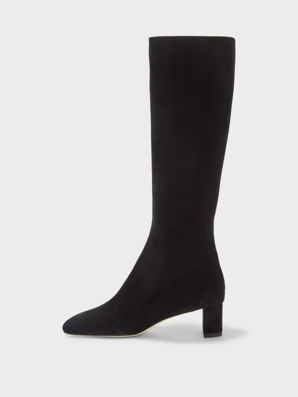 Marty Suede Knee-High Boots sold by Aeyde