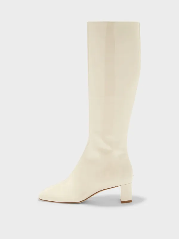 Marty Patent Knee-High Boots sold by Aeyde