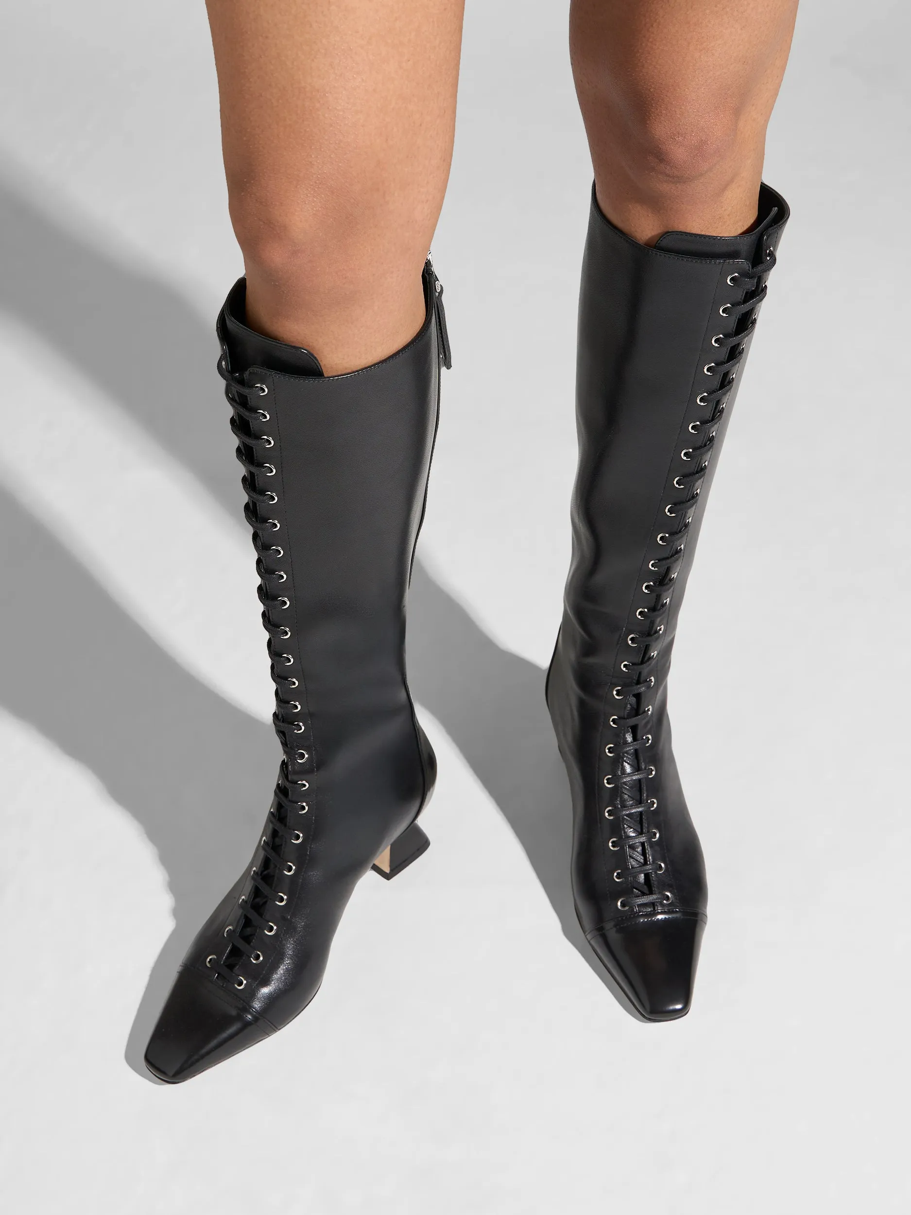 Mavis Lace-Up High Boots sold by Aeyde product image thumbnail 2