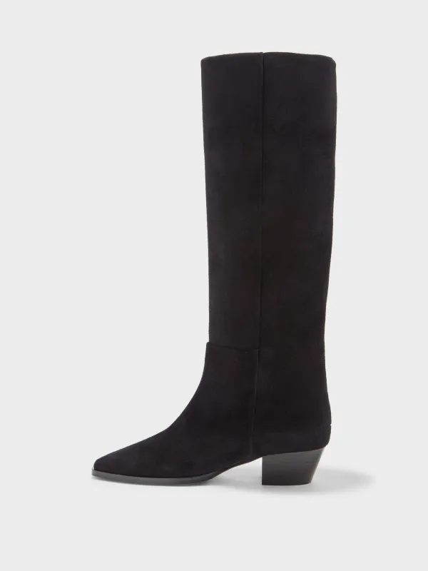 Medea Suede Knee-High Boots made by Aeyde