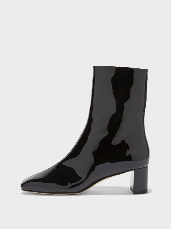 Millie Patent Ankle Boots made by Aeyde