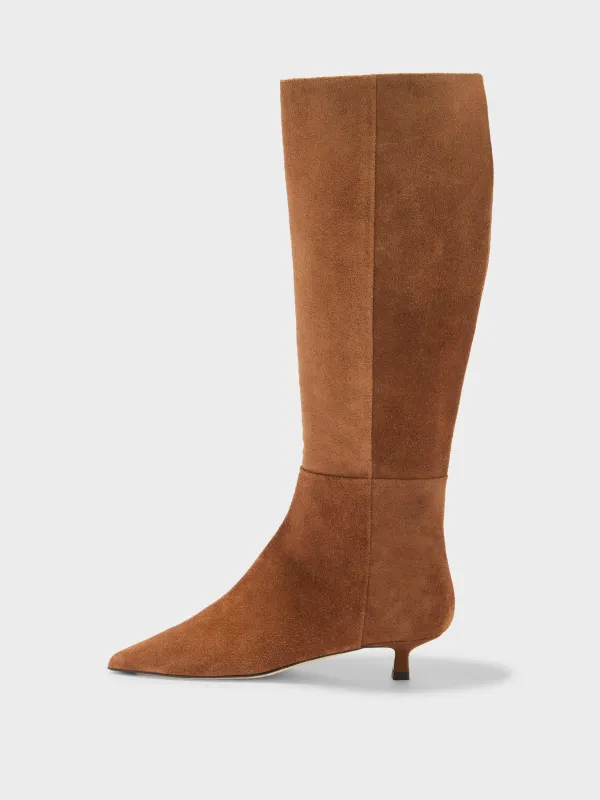 Sabrina Suede Knee-High Boots sold by Aeyde