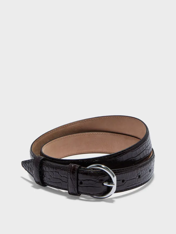 Remi Leather Belt sold by Aeyde