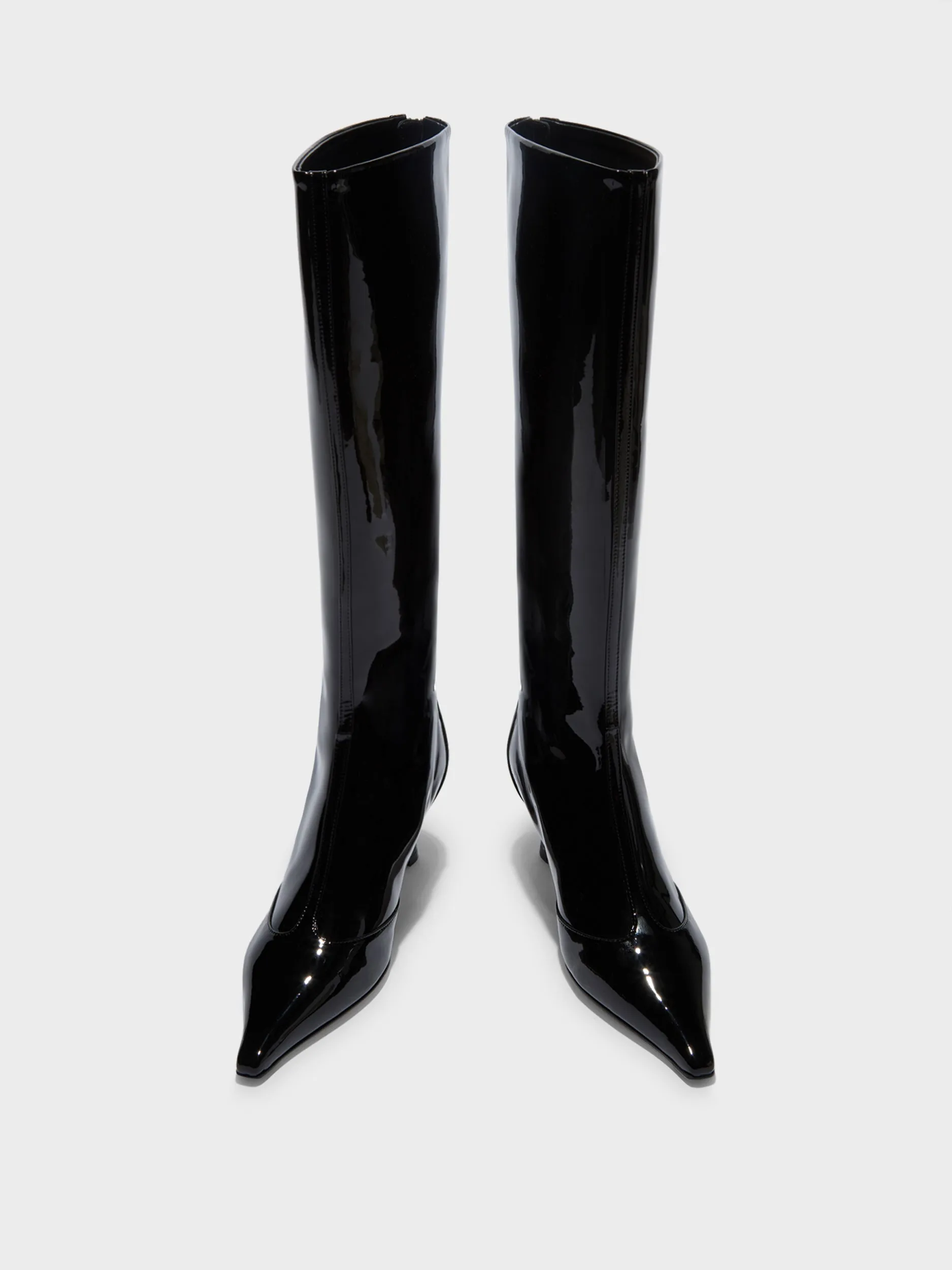 Alexis Patent Knee-High Boots sold by Aeyde product image thumbnail 5
