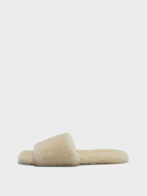 Anna Shearling Slippers sold by Aeyde