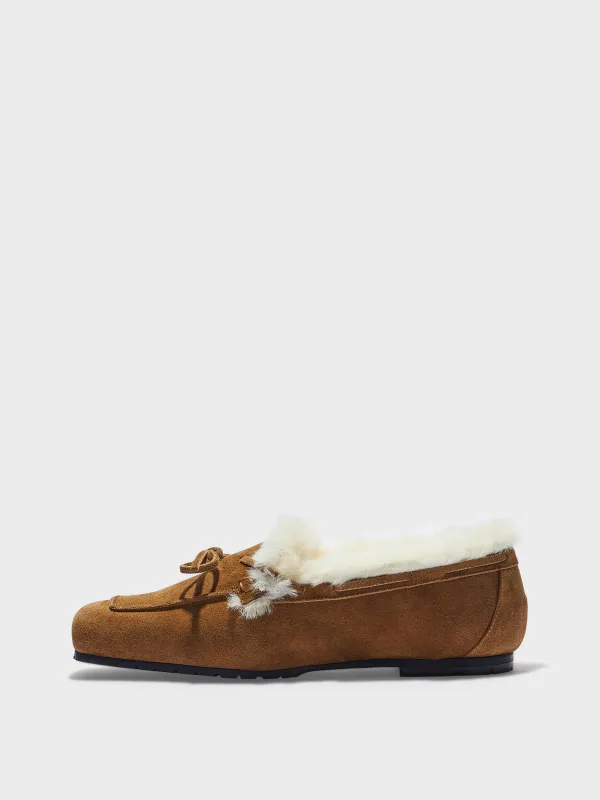 Jasper Shearling Loafers made by Aeyde