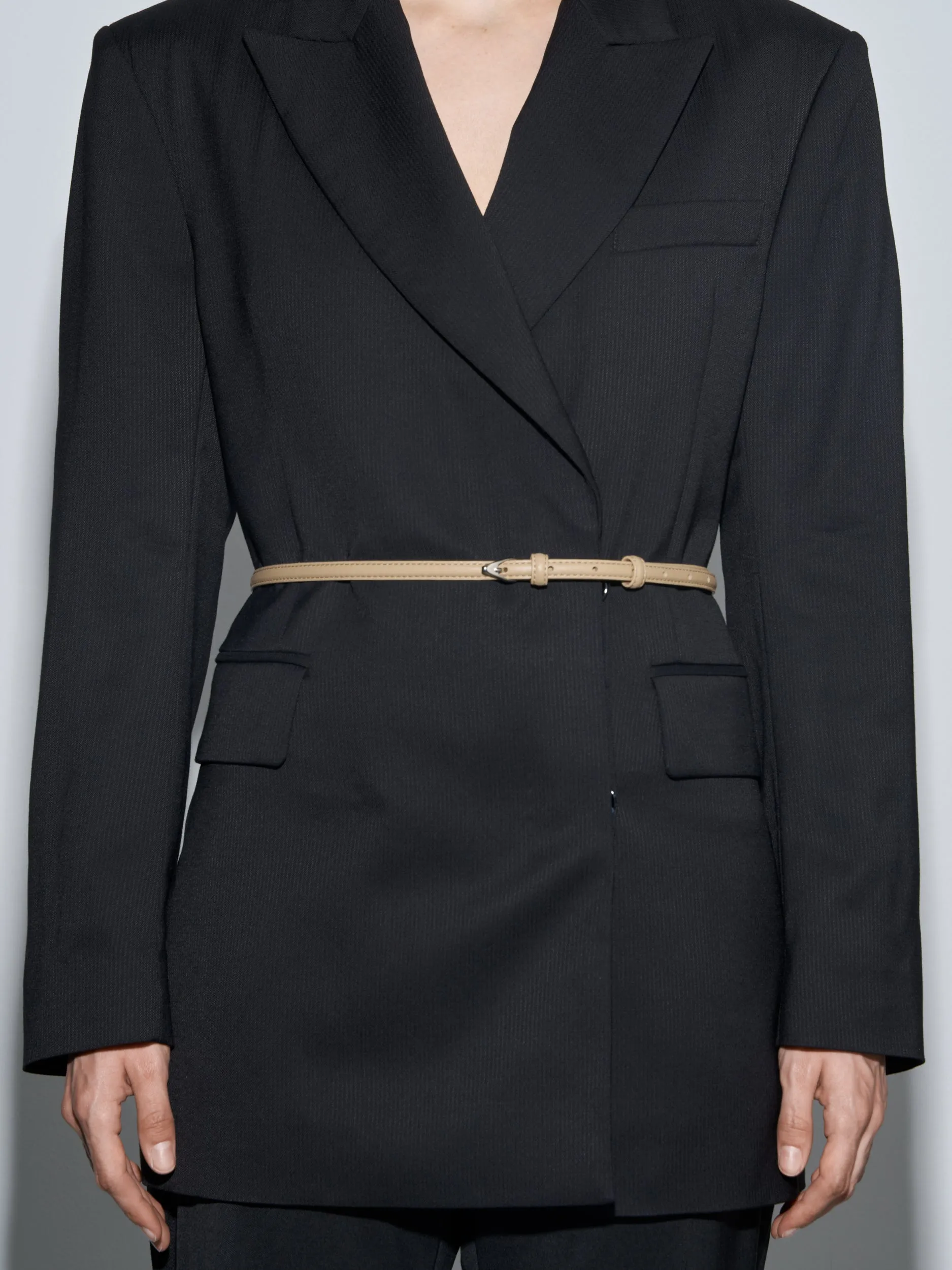 Alvy Leather Belt sold by Aeyde product image thumbnail 3