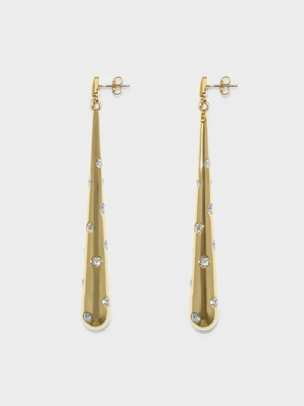 Perrin Gold-Plated Earrings sold by Aeyde