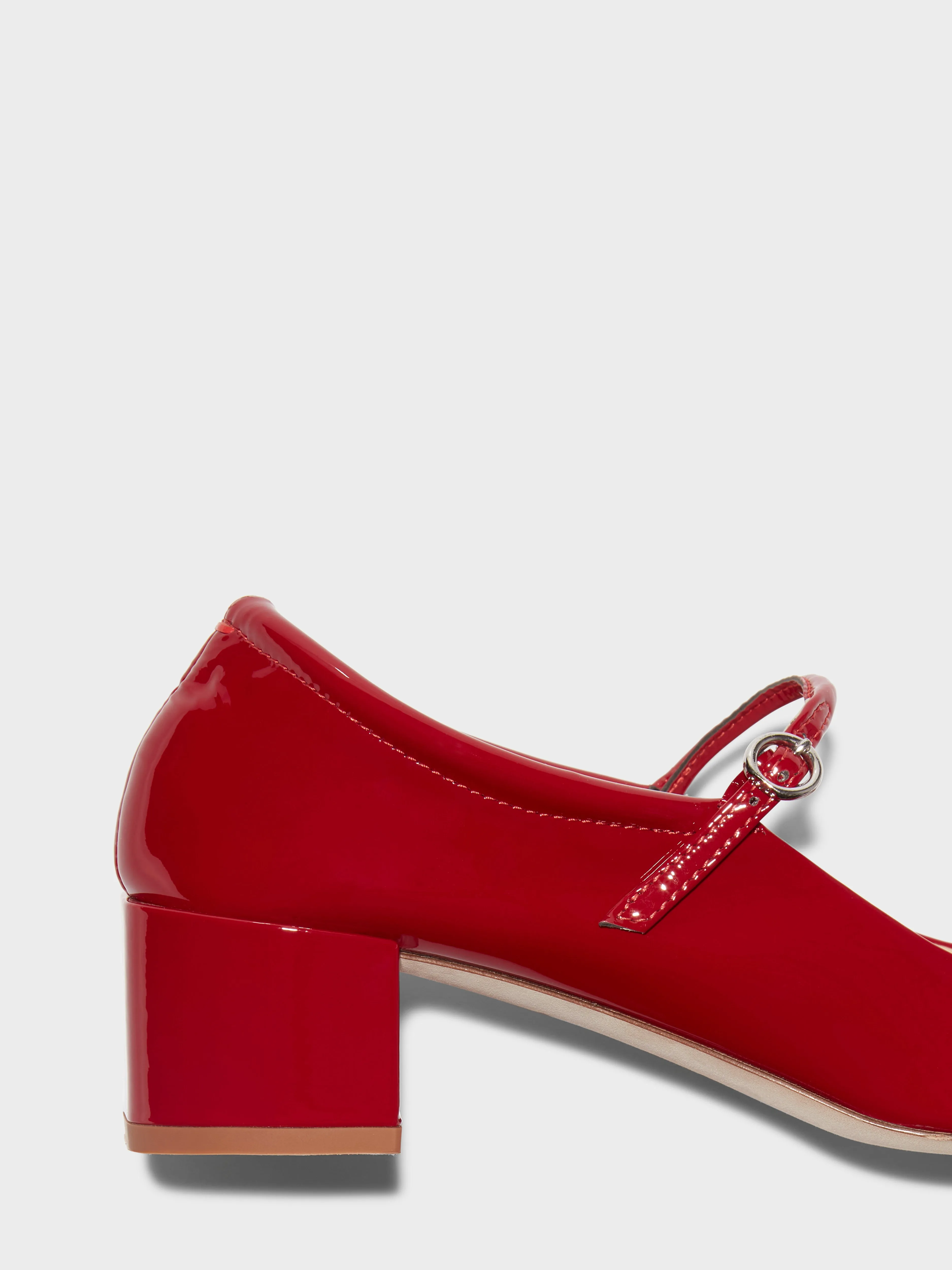 Aline Leather Mary-Jane Pumps sold by Aeyde product image thumbnail 4