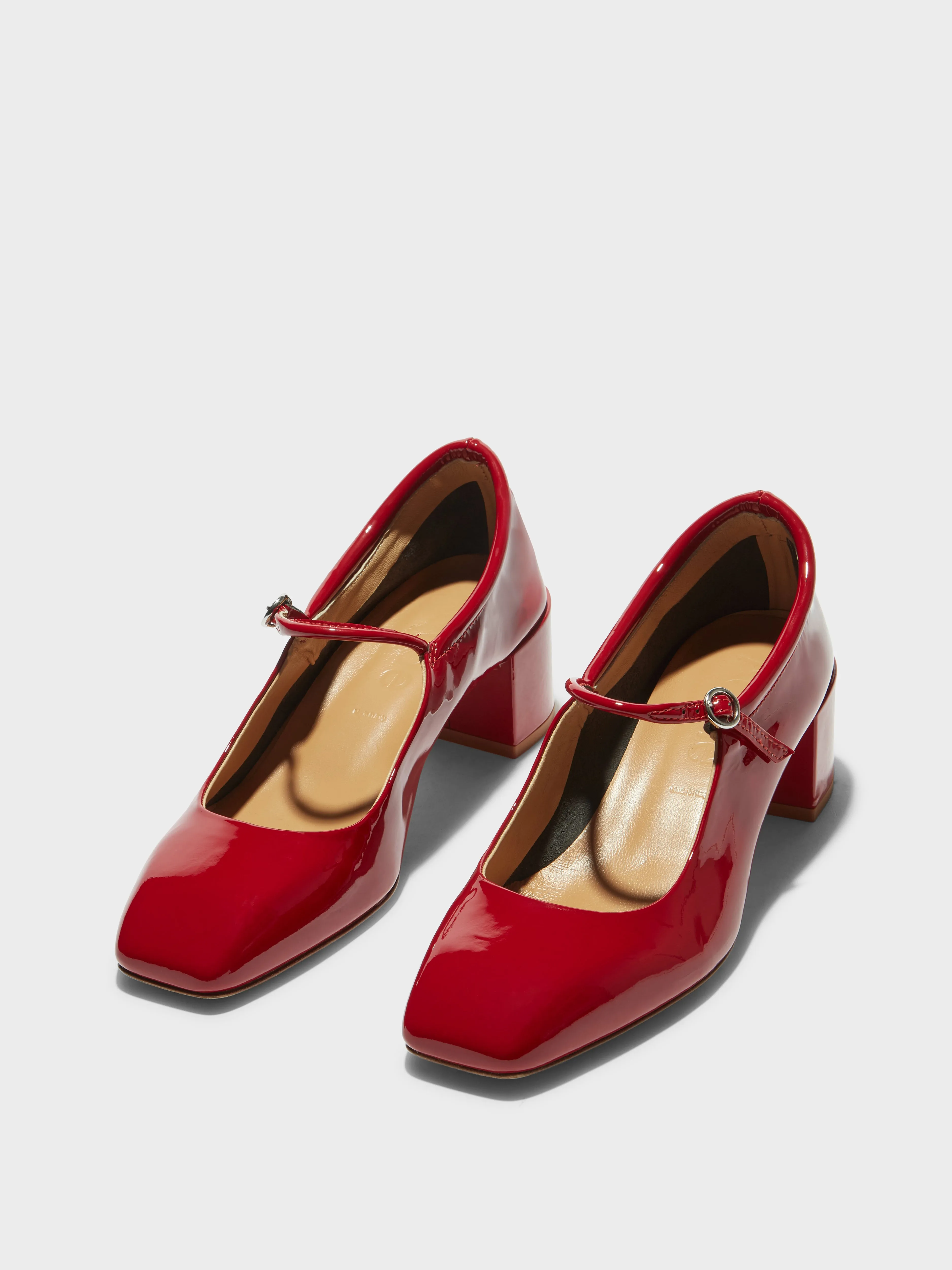 Aline Leather Mary-Jane Pumps sold by Aeyde product image thumbnail 2