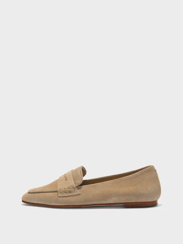 Alfie Suede Loafers sold by Aeyde