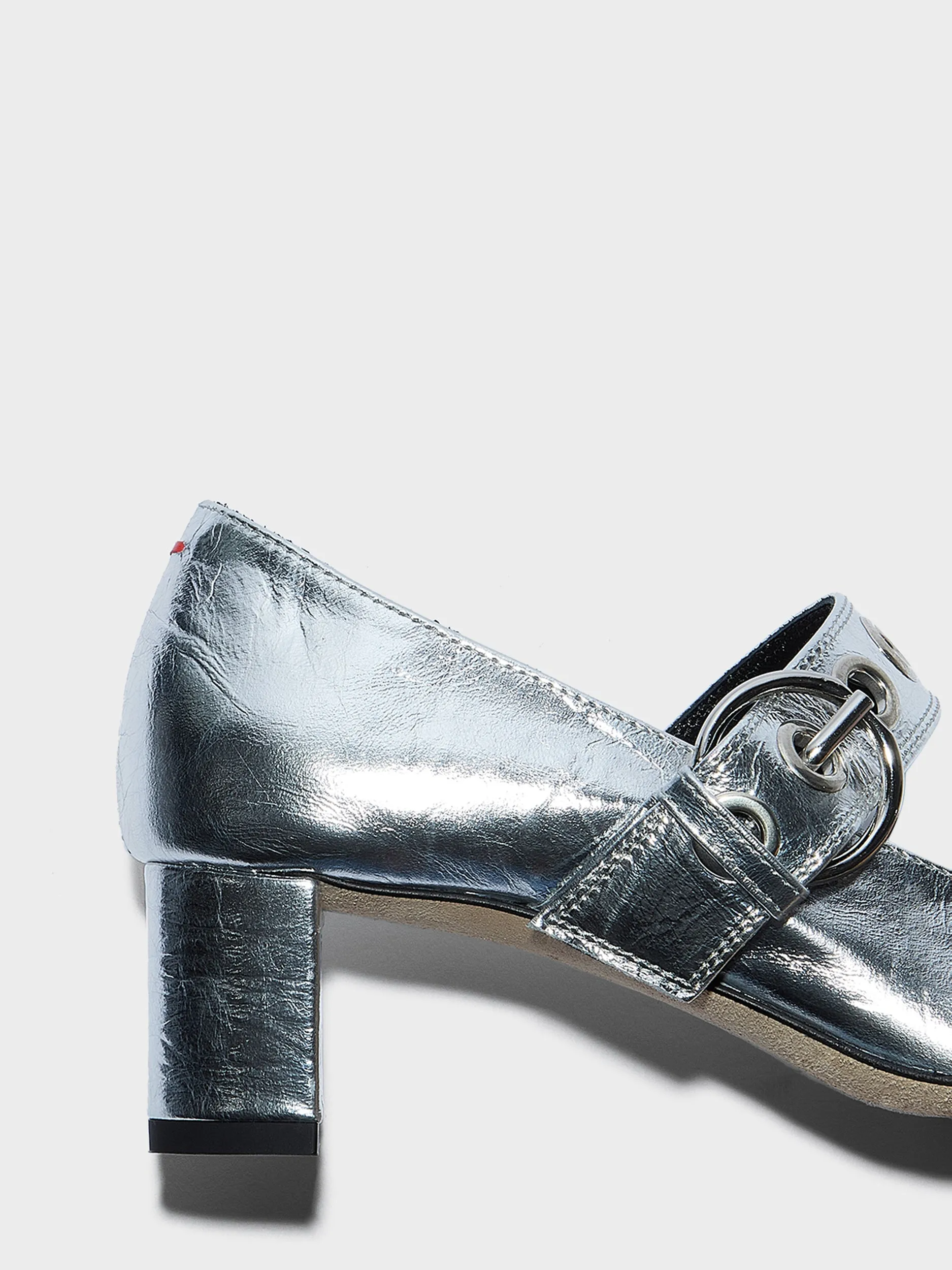 Lina Eyelet Mary-Jane Pumps sold by Aeyde product image thumbnail 4