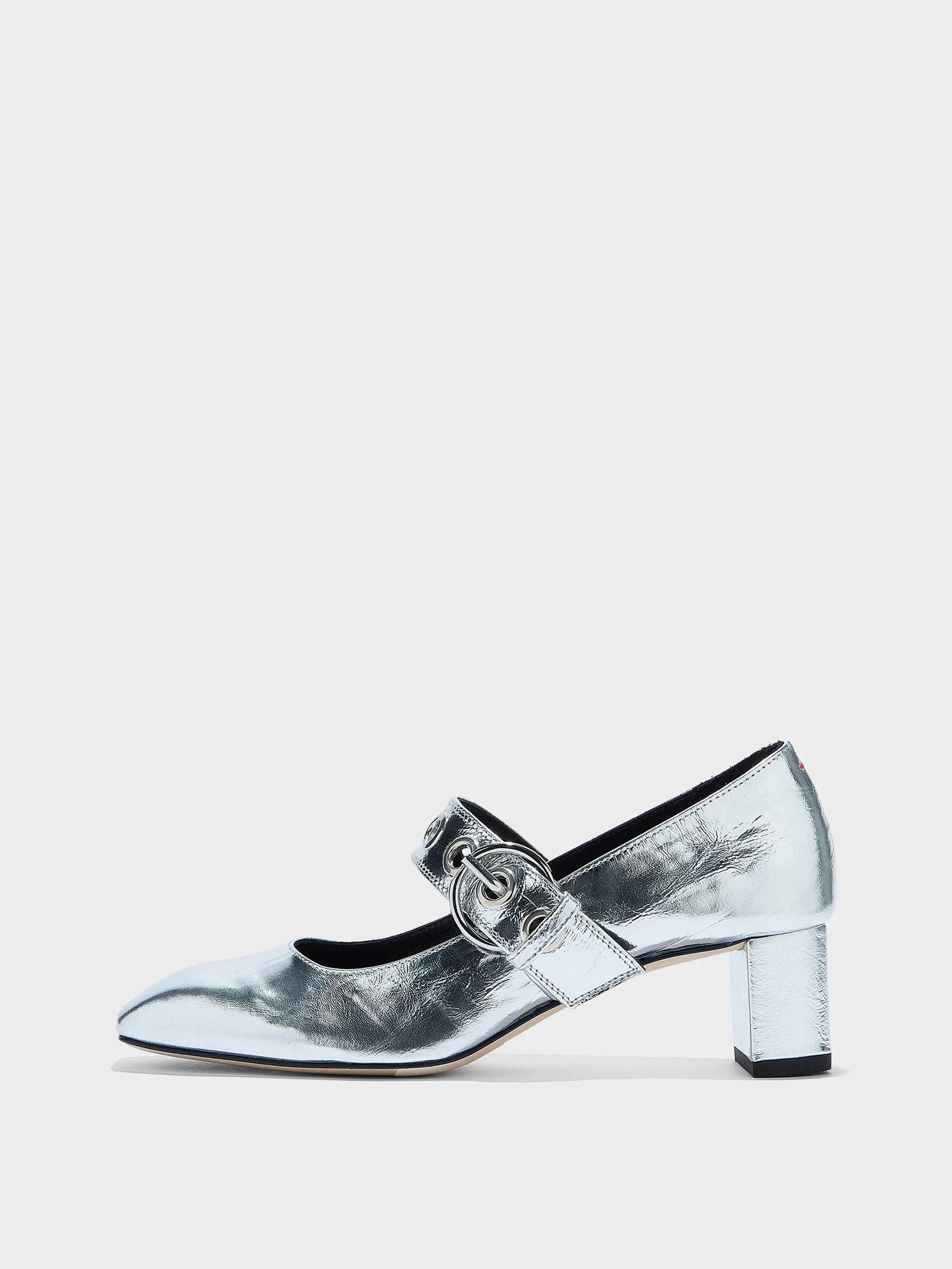 Lina Eyelet Mary-Jane Pumps sold by Aeyde