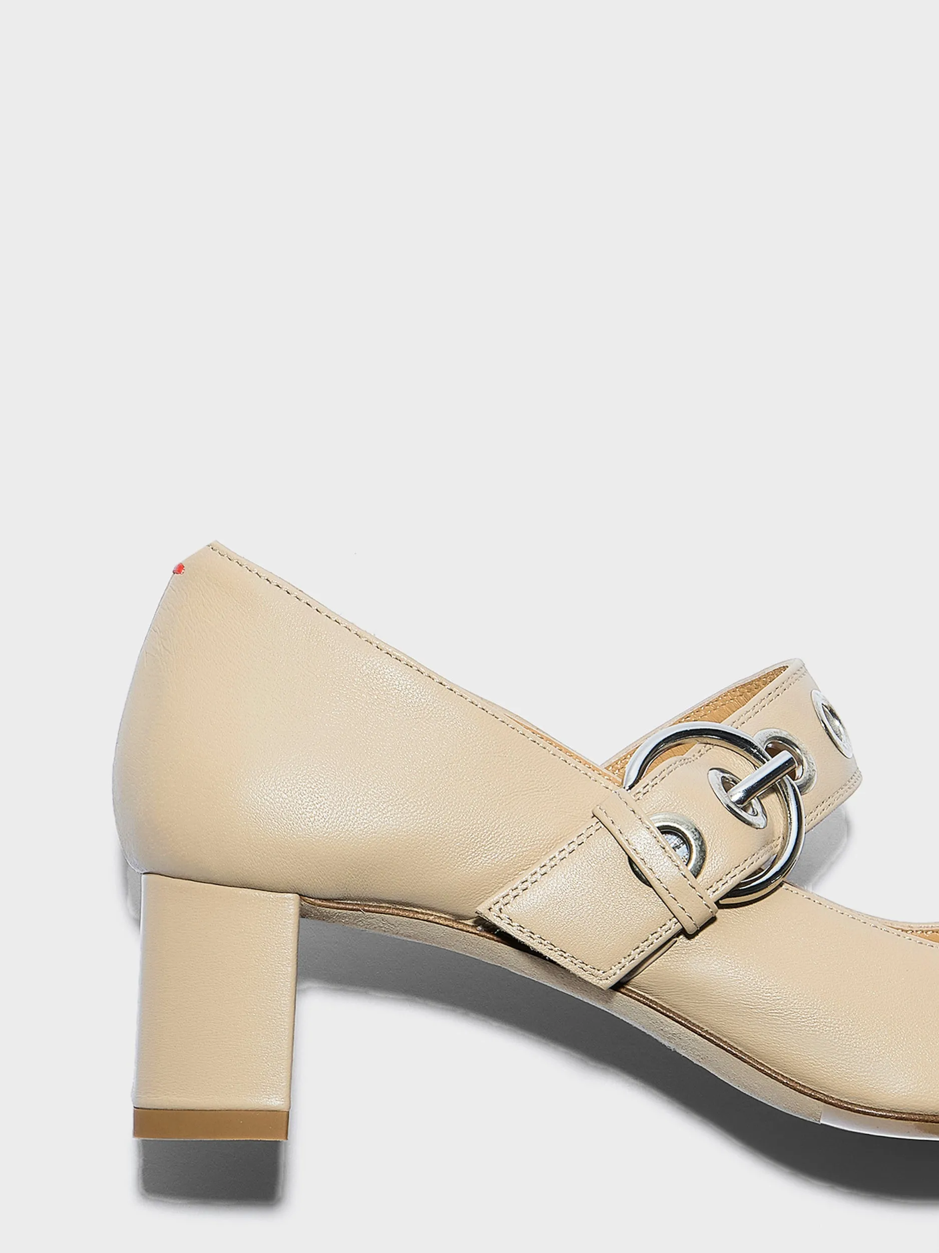 Lina Eyelet Mary-Jane Pumps sold by Aeyde product image thumbnail 4