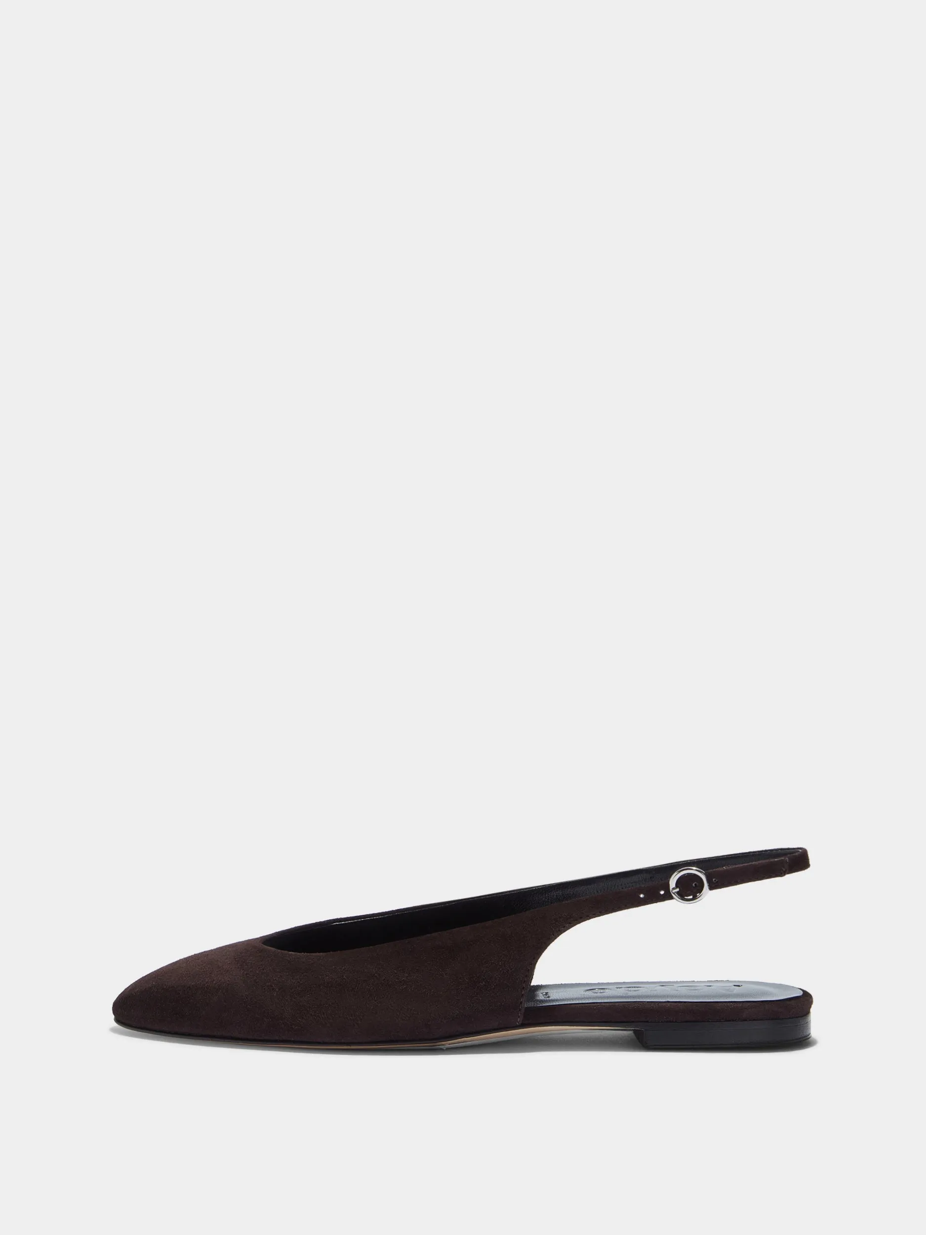 Amelia Suede Slingback Flats sold by Aeyde