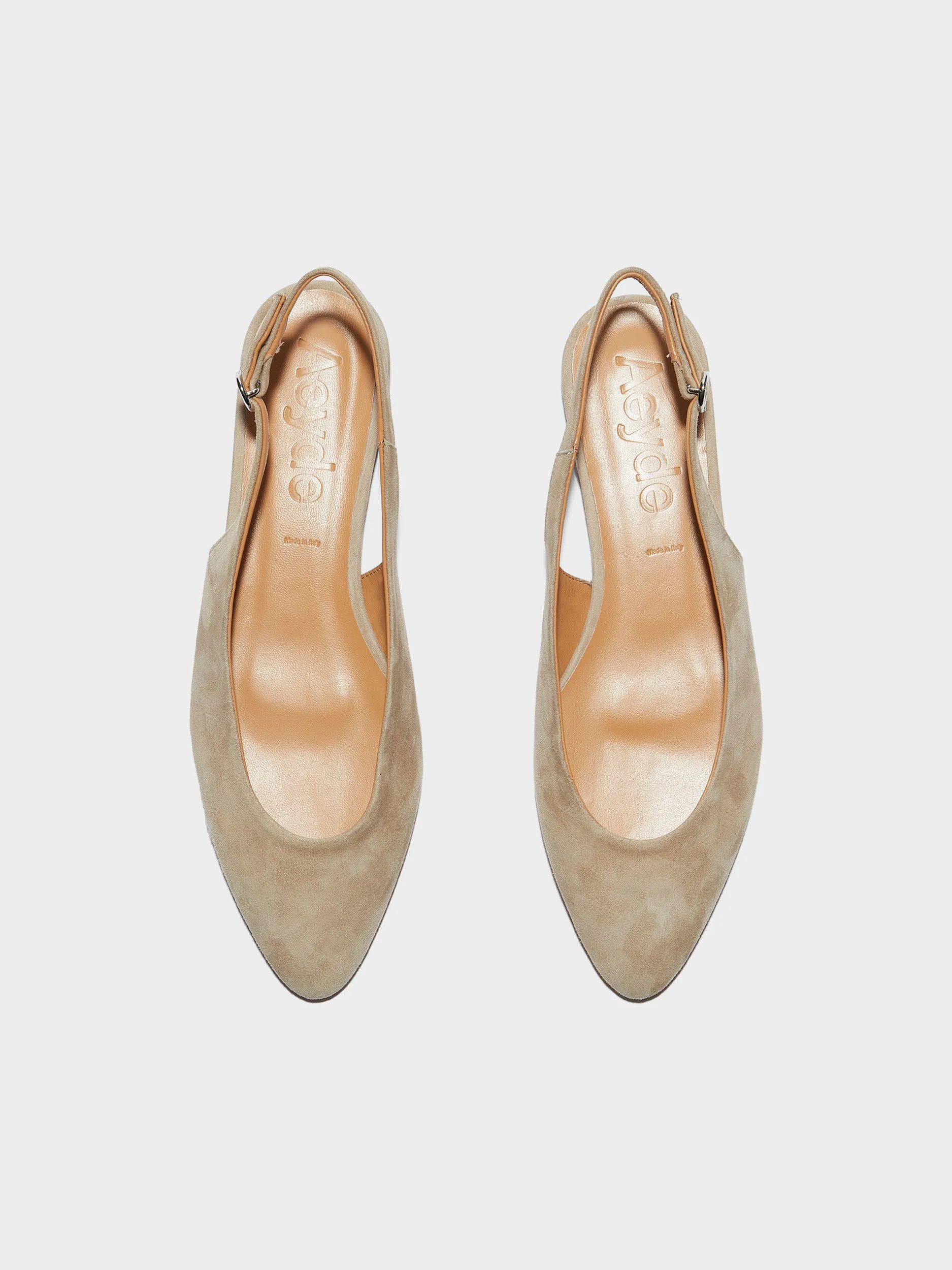 Amelia Suede Slingback Flats sold by Aeyde product image thumbnail 5